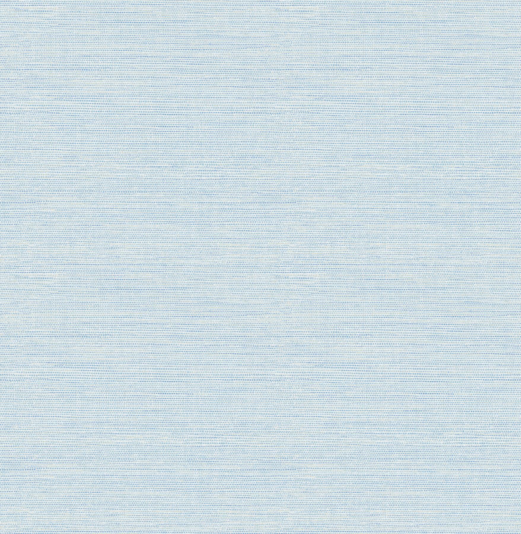A-Street Prints Agave Bliss Sky Blue Faux Grasscloth Wallpaper