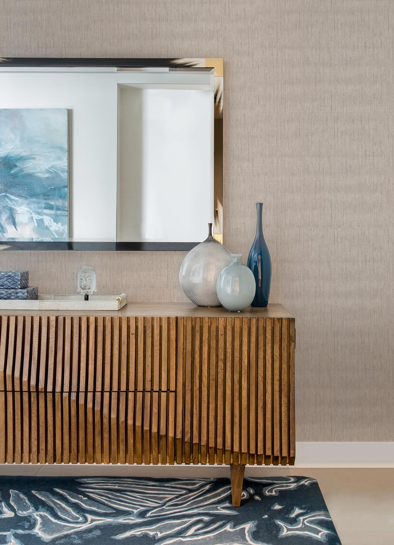 A-Street Prints Gaoyou Beige Paper Weave Wallpaper - Image 2