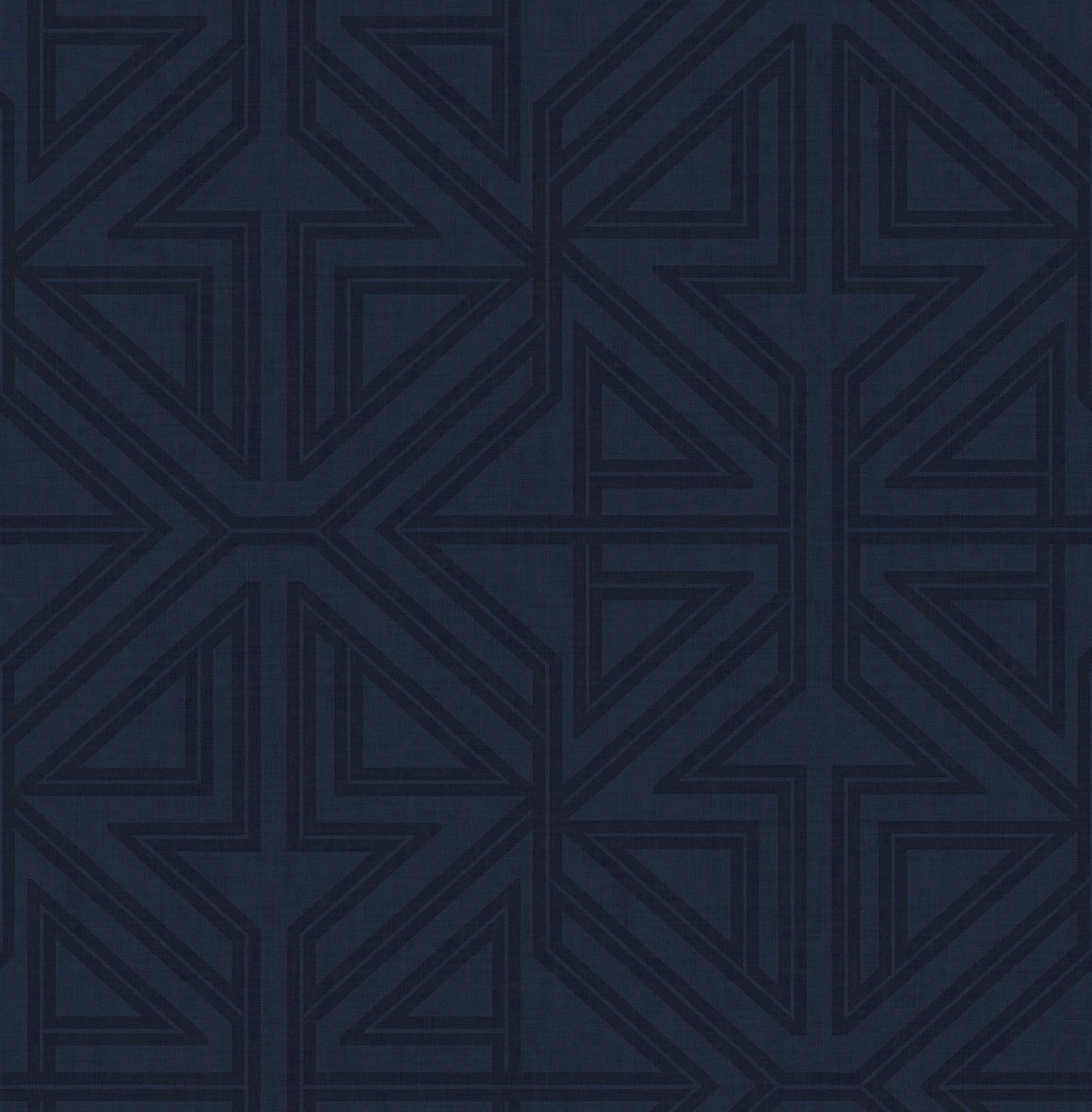 A-Street Prints Kachel Indigo Geometric Wallpaper