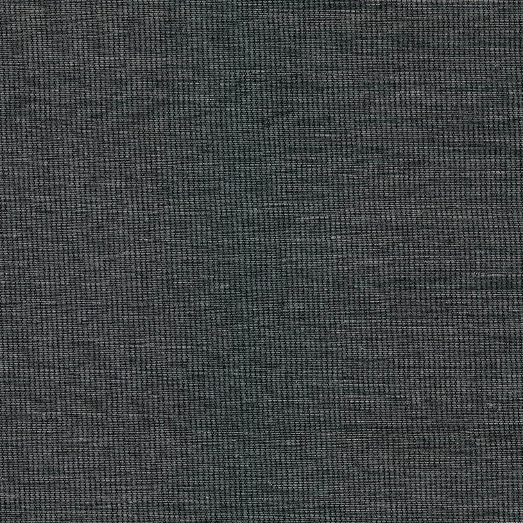 A-Street Prints Kowloon Charcoal Sisal Wallpaper