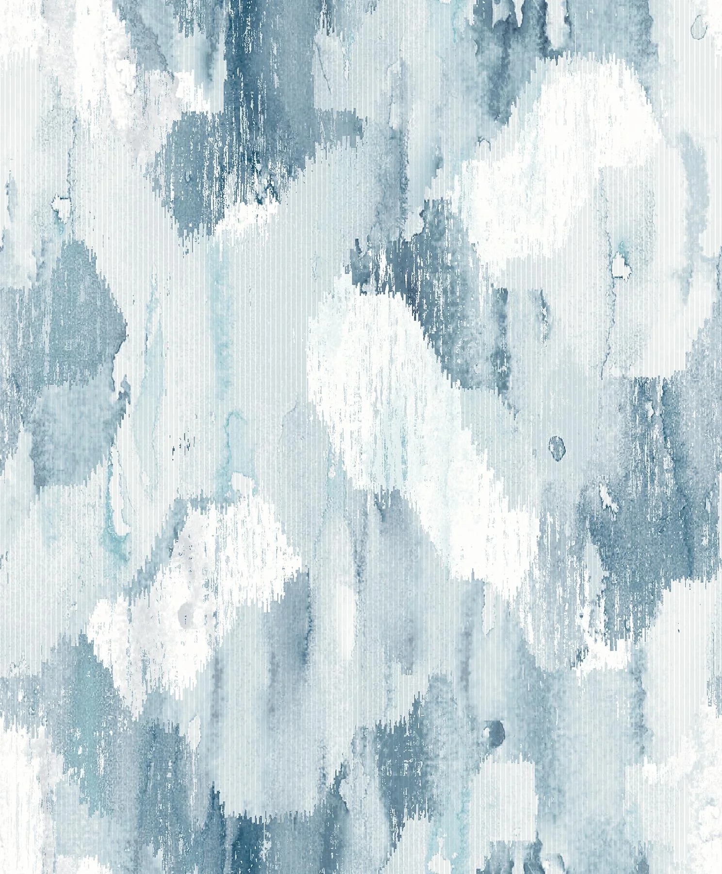 A-Street Prints Mahi Blue Abstract Wallpaper - Image 2