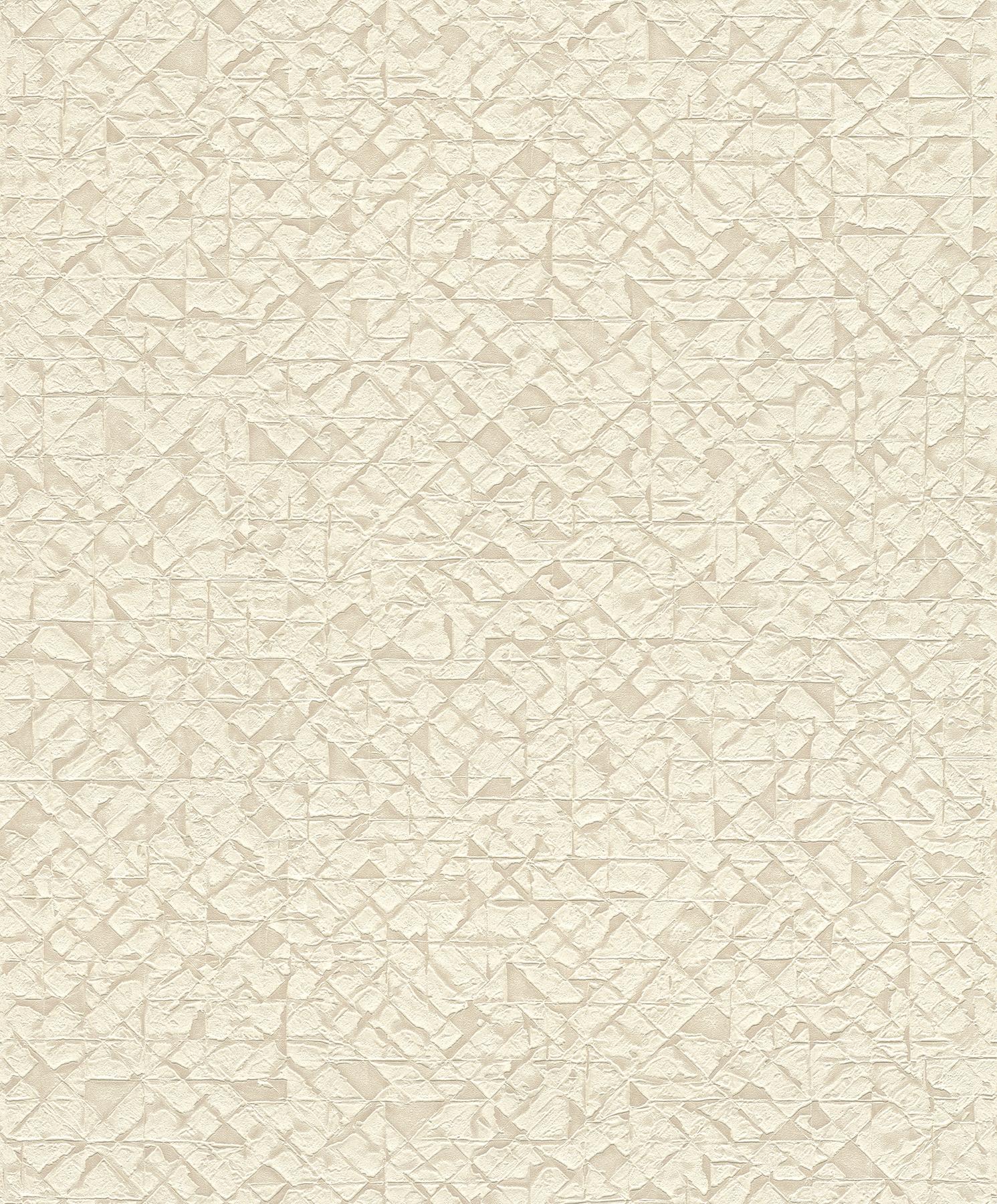 Advantage Arbus Cream Geo Wallpaper