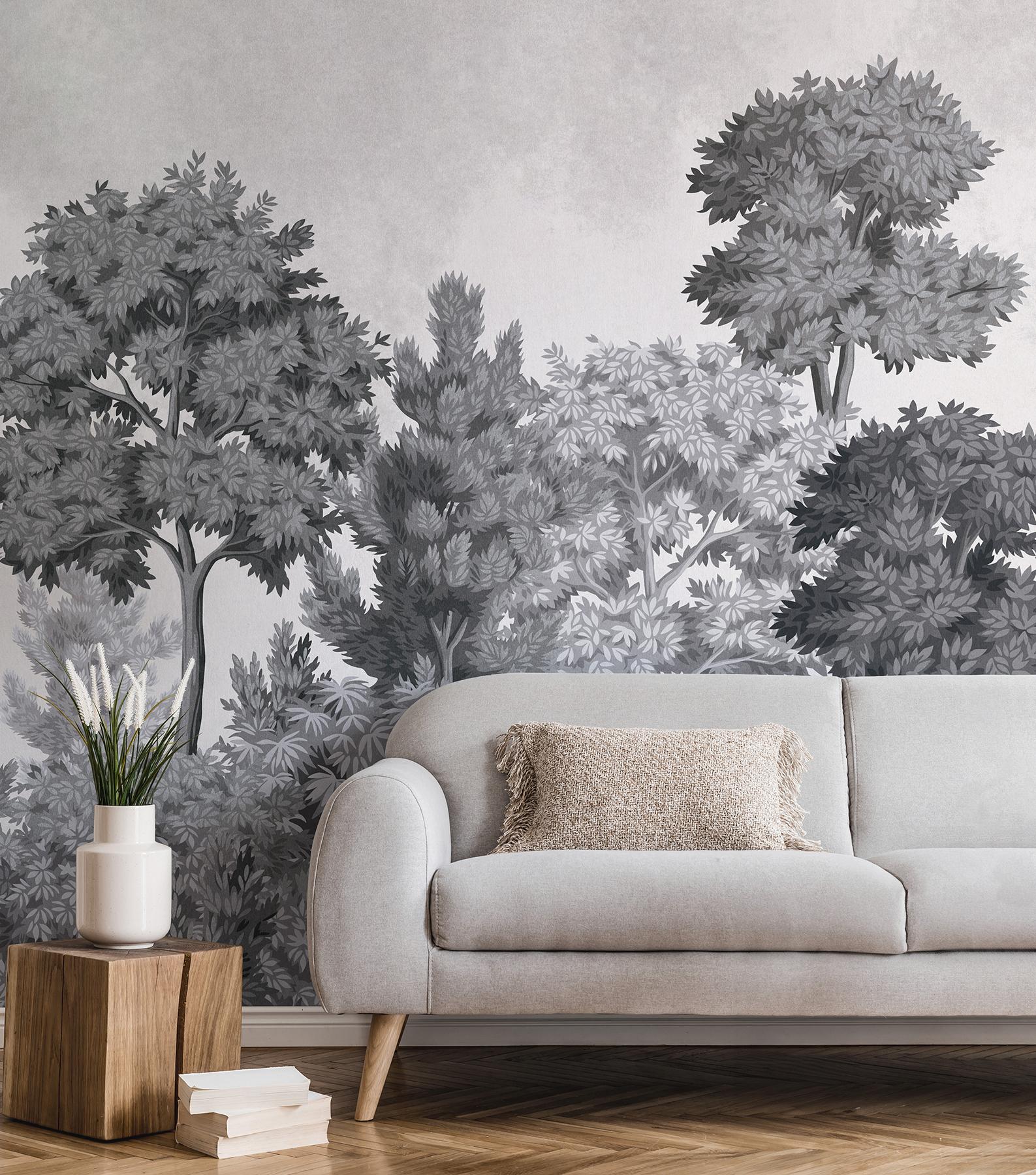 Advantage Delamere Mono Wall Mural - Image 4