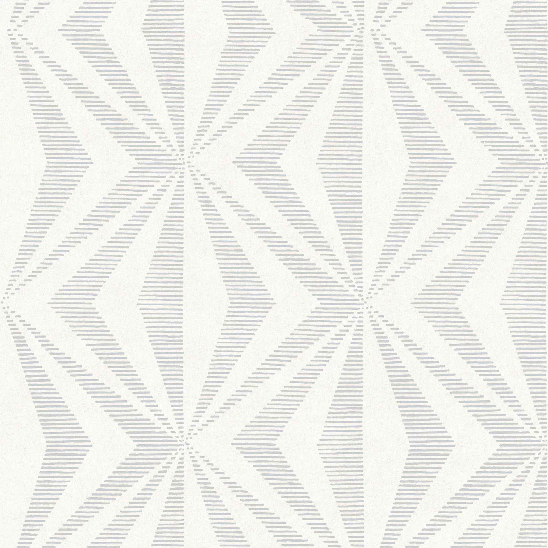 Advantage Monge Silver Geometric Wallpaper