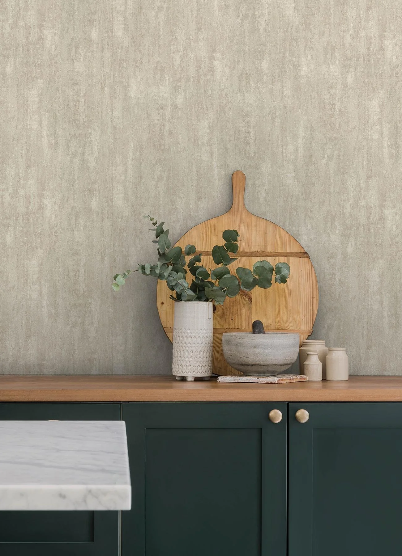Advantage Soapstone Dove Distressed Wallpaper - Image 2