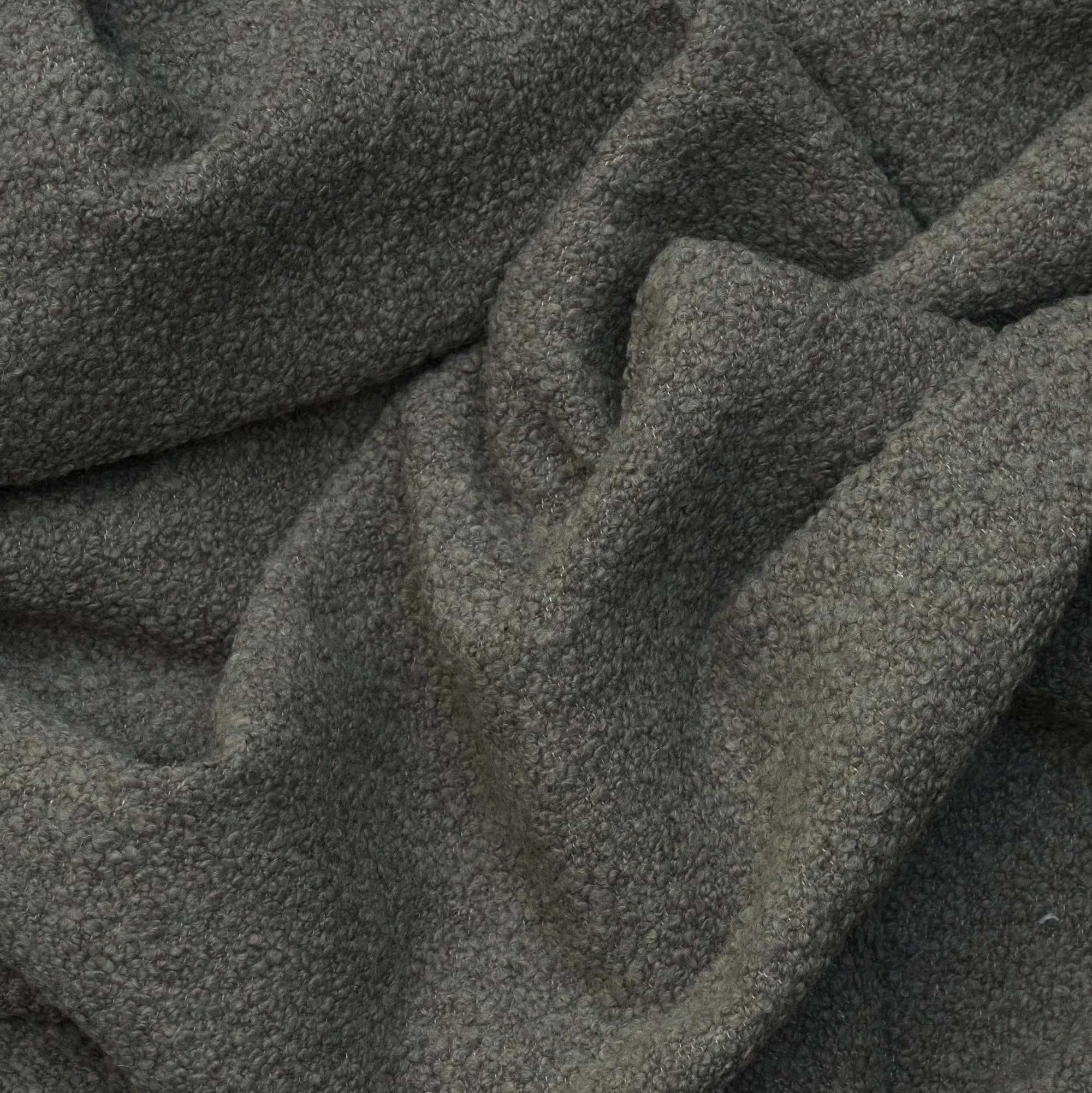 Andrew Martin Fleece Truffle Upholstery Fabric - Image 3