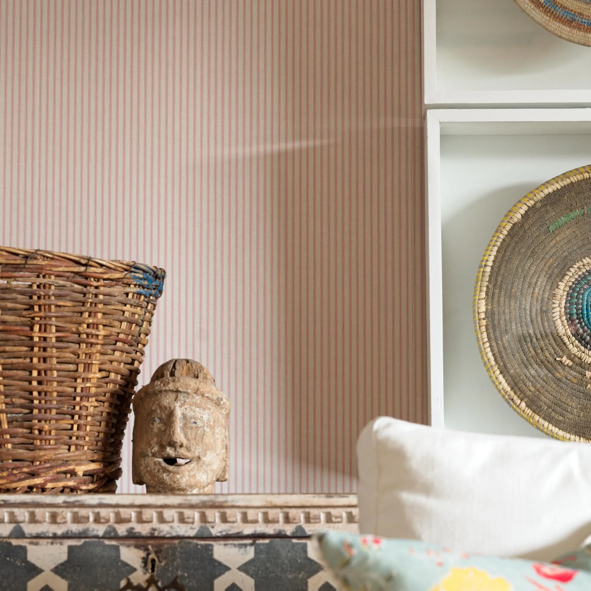 Andrew Martin Twine Pink Wallpaper - Image 5