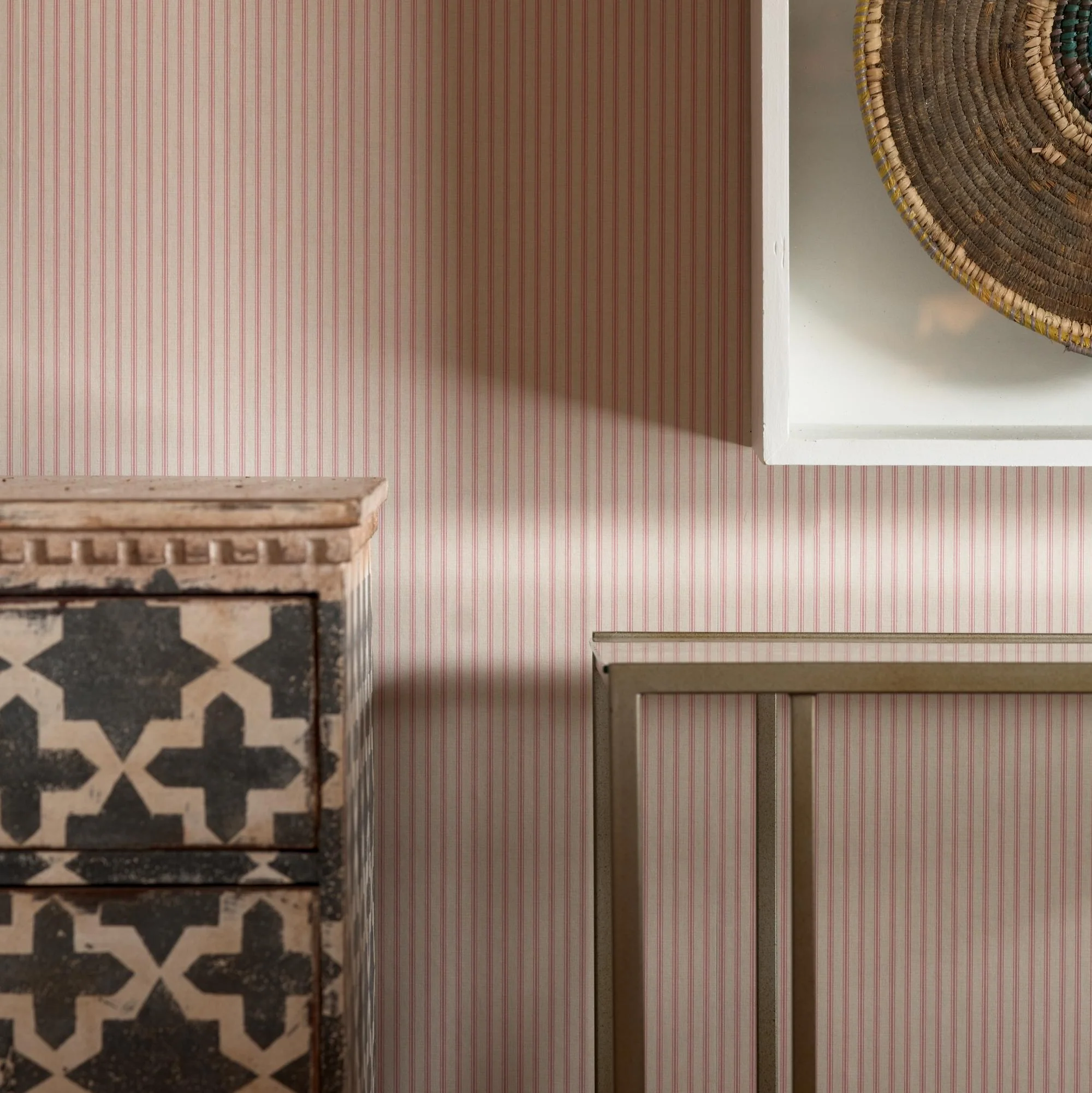 Andrew Martin Twine Pink Wallpaper - Image 6
