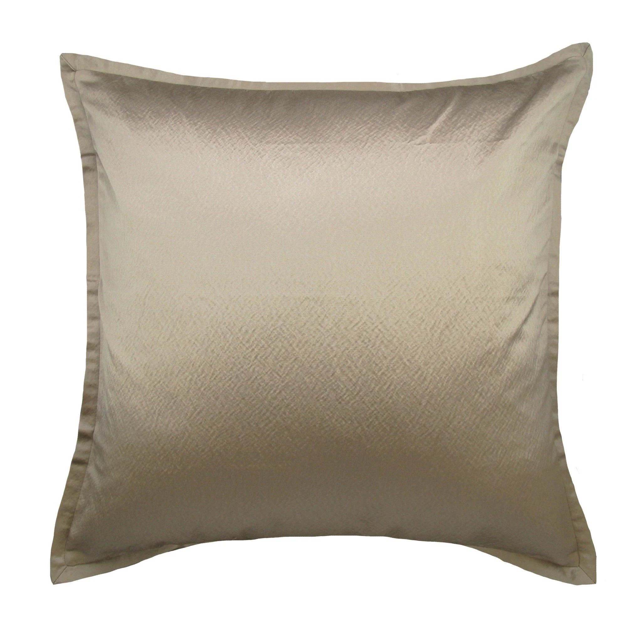 Ann Gish Taupe Euro Hammered Sham - Image 3