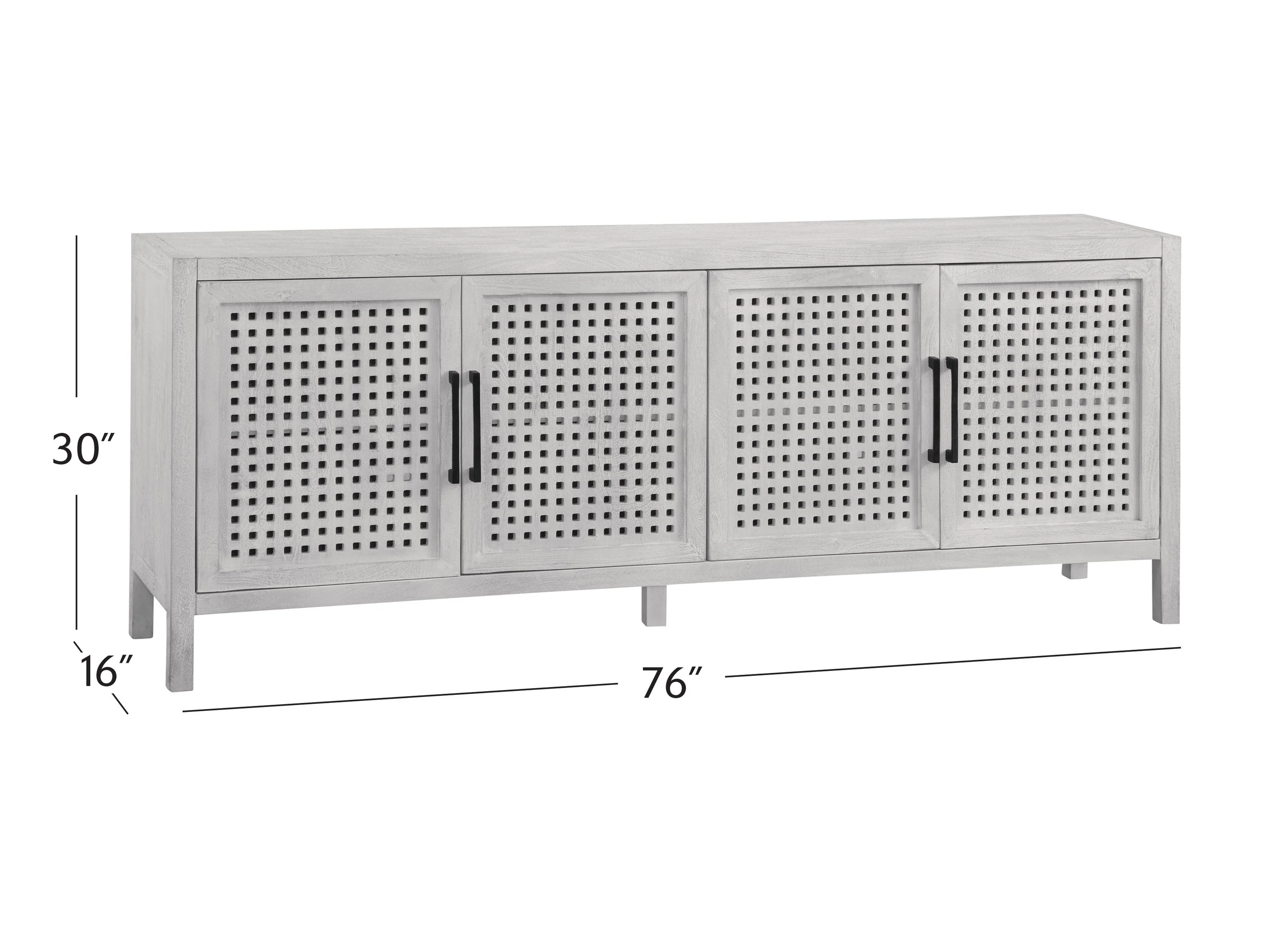 Bassett White Pentak White Server - Image 7