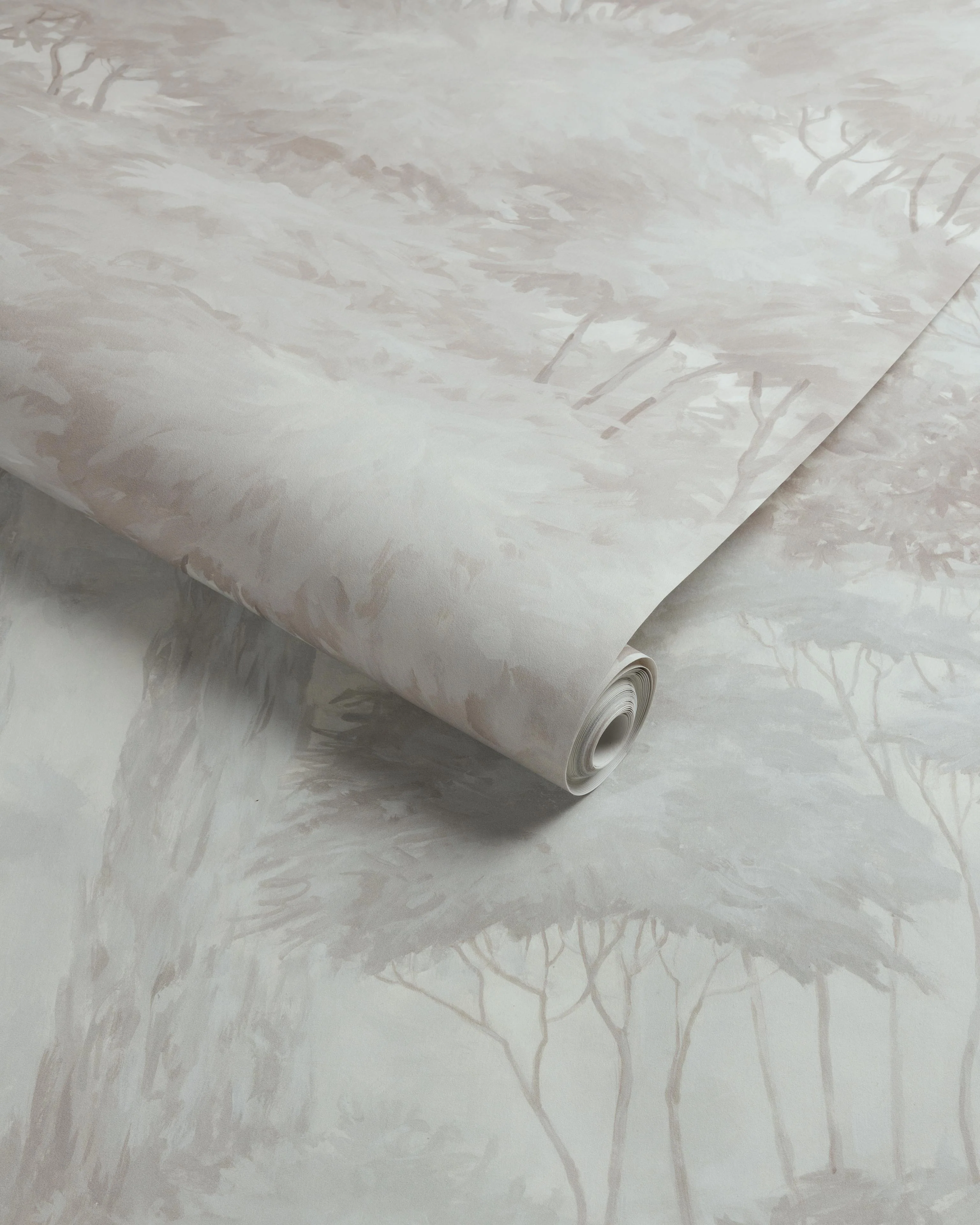 Brunschwig & Fils Arbres Mural Neutral Wallpaper - Image 6