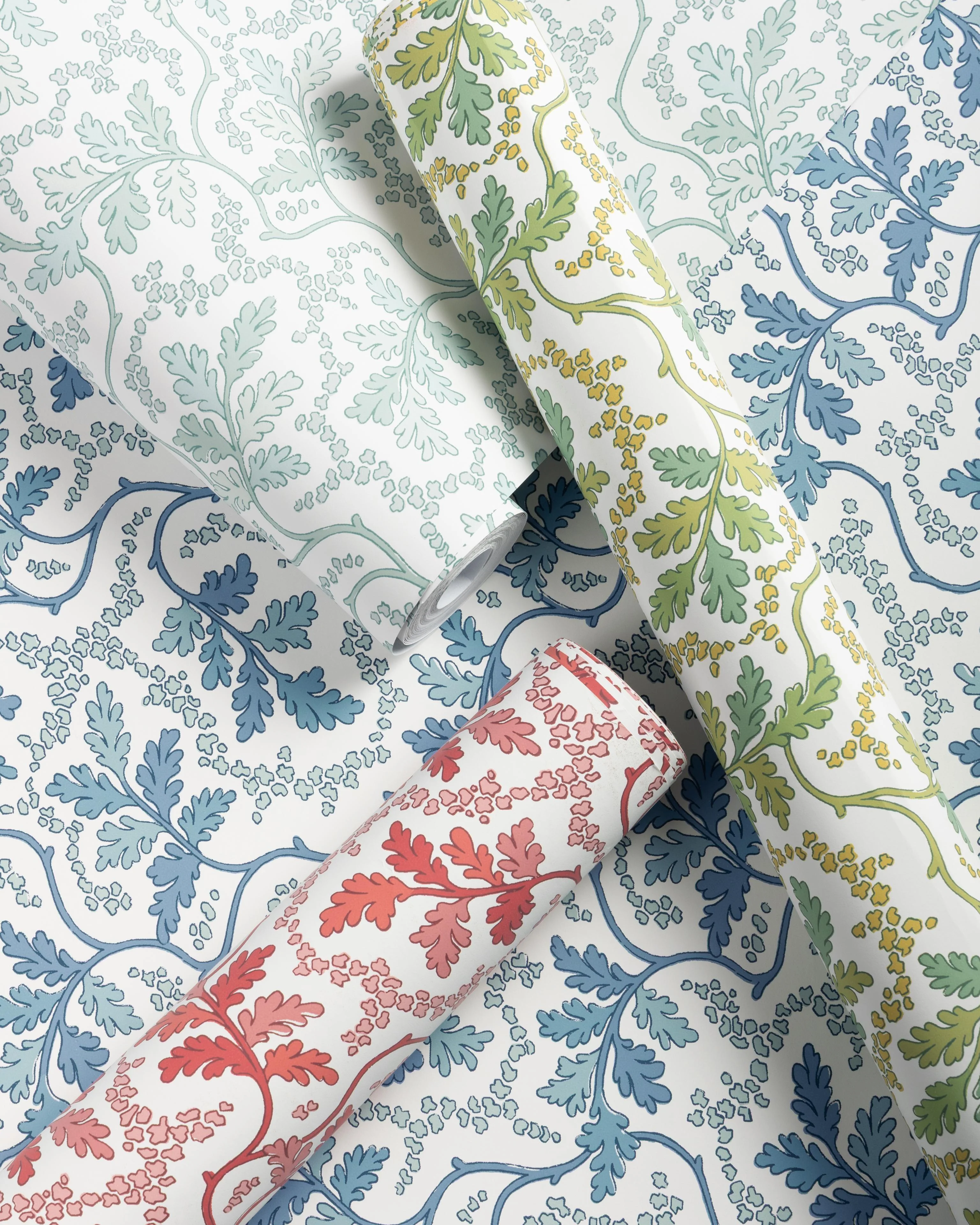 Brunschwig & Fils Aureille Berry Wallpaper - Image 6