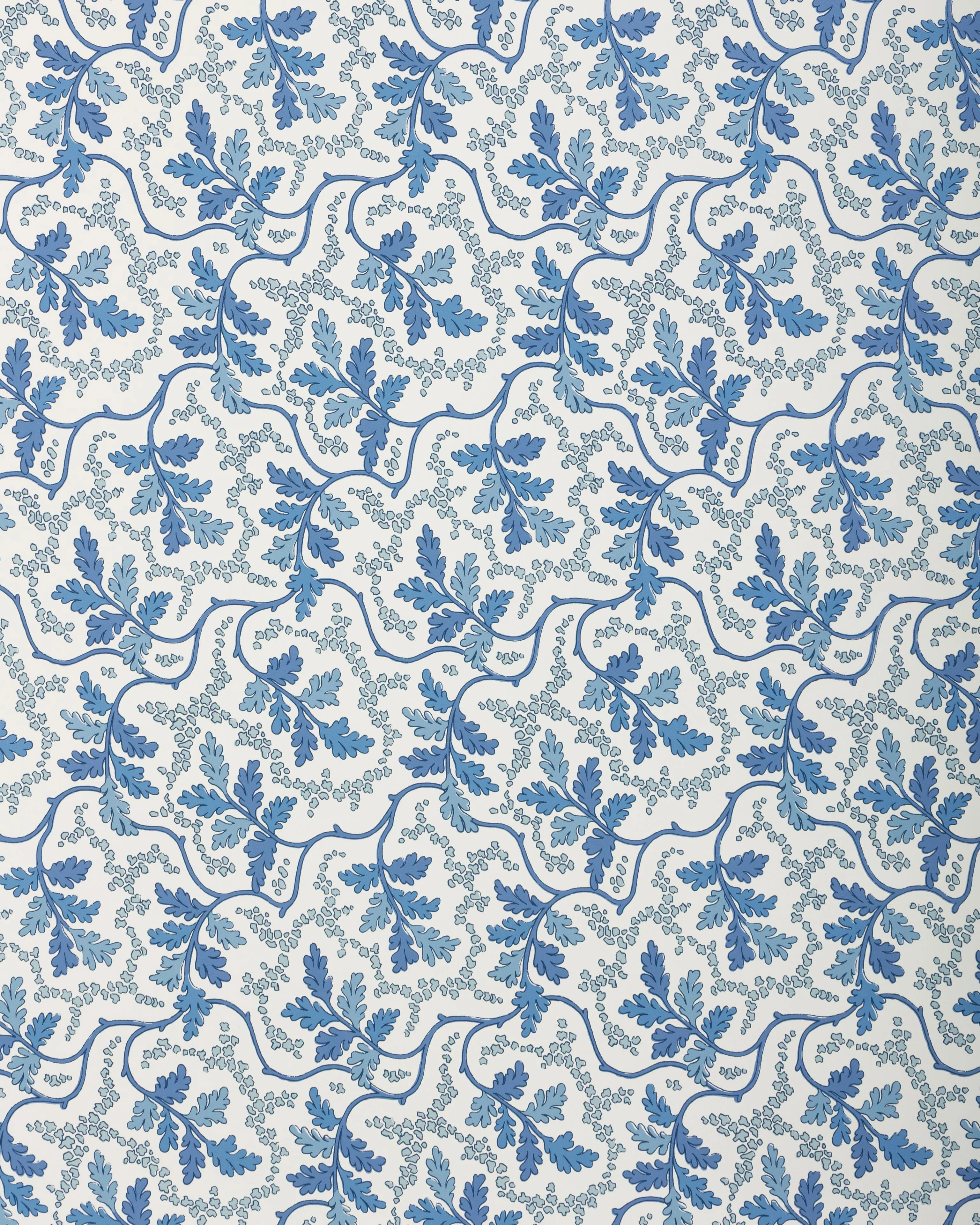 Brunschwig & Fils Aureille Blue Wallpaper - Image 2