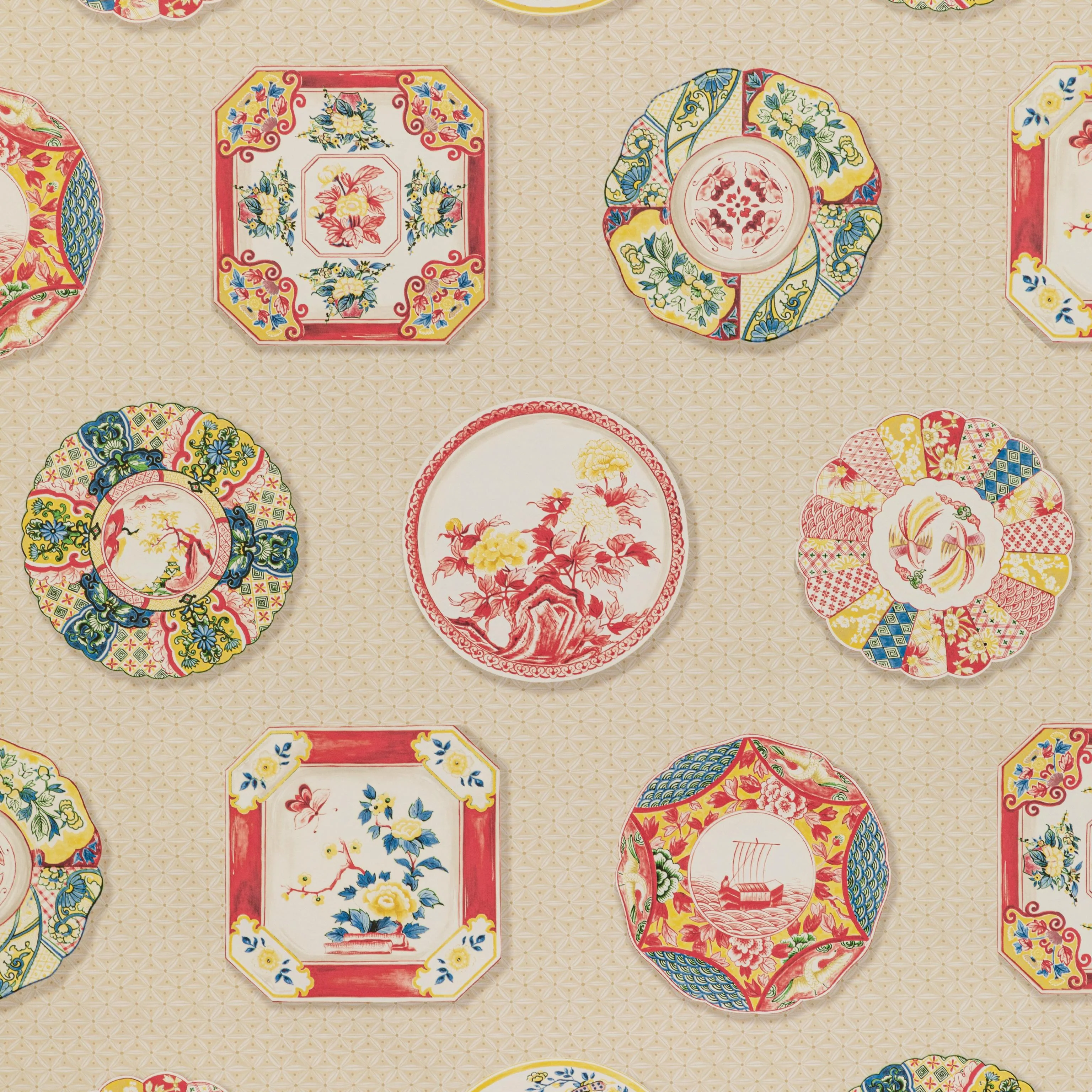 Brunschwig & Fils Bonchamp Red Wallpaper - Image 2