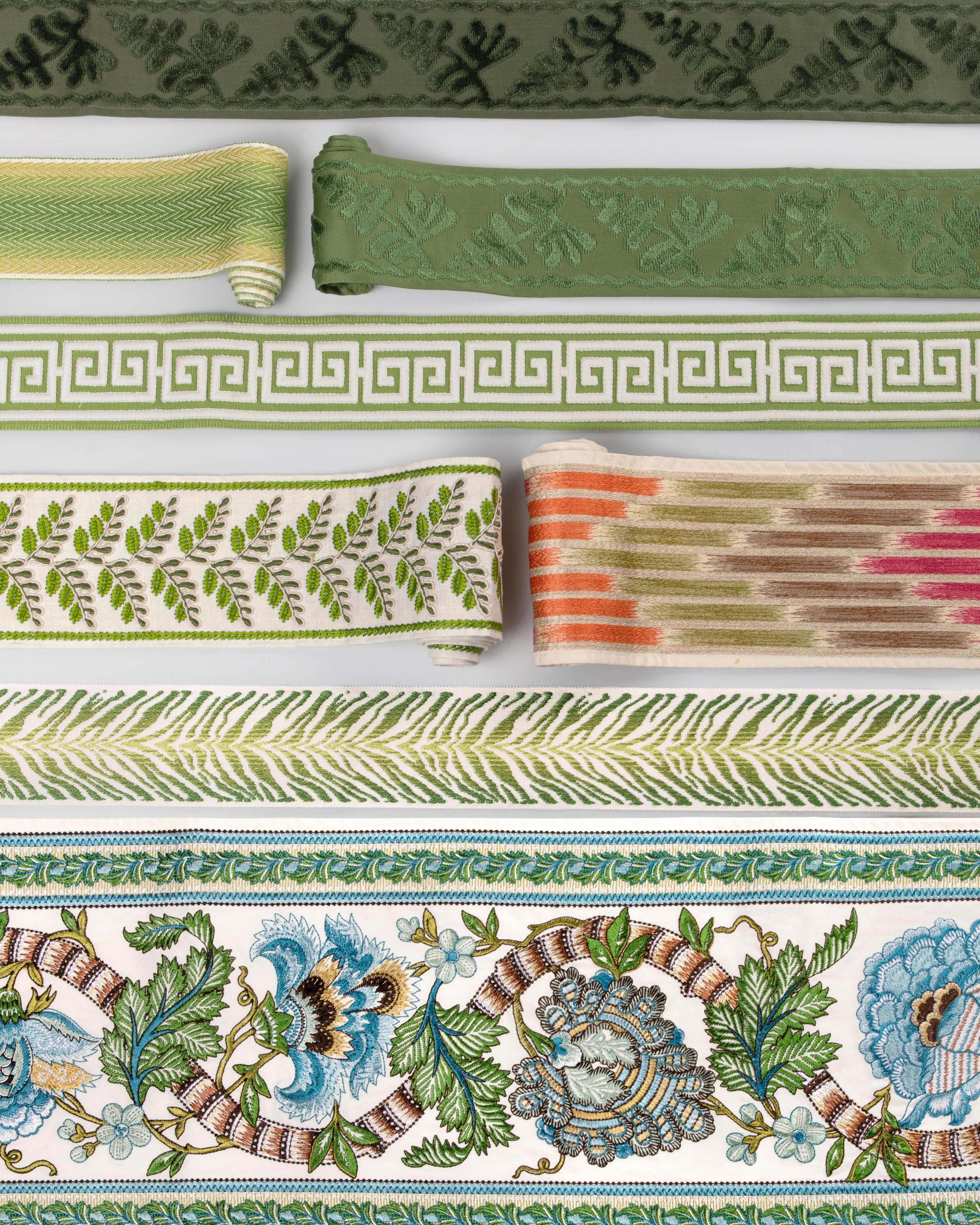 Brunschwig & Fils Cascade Border Berry/Leaf Trim - Image 4