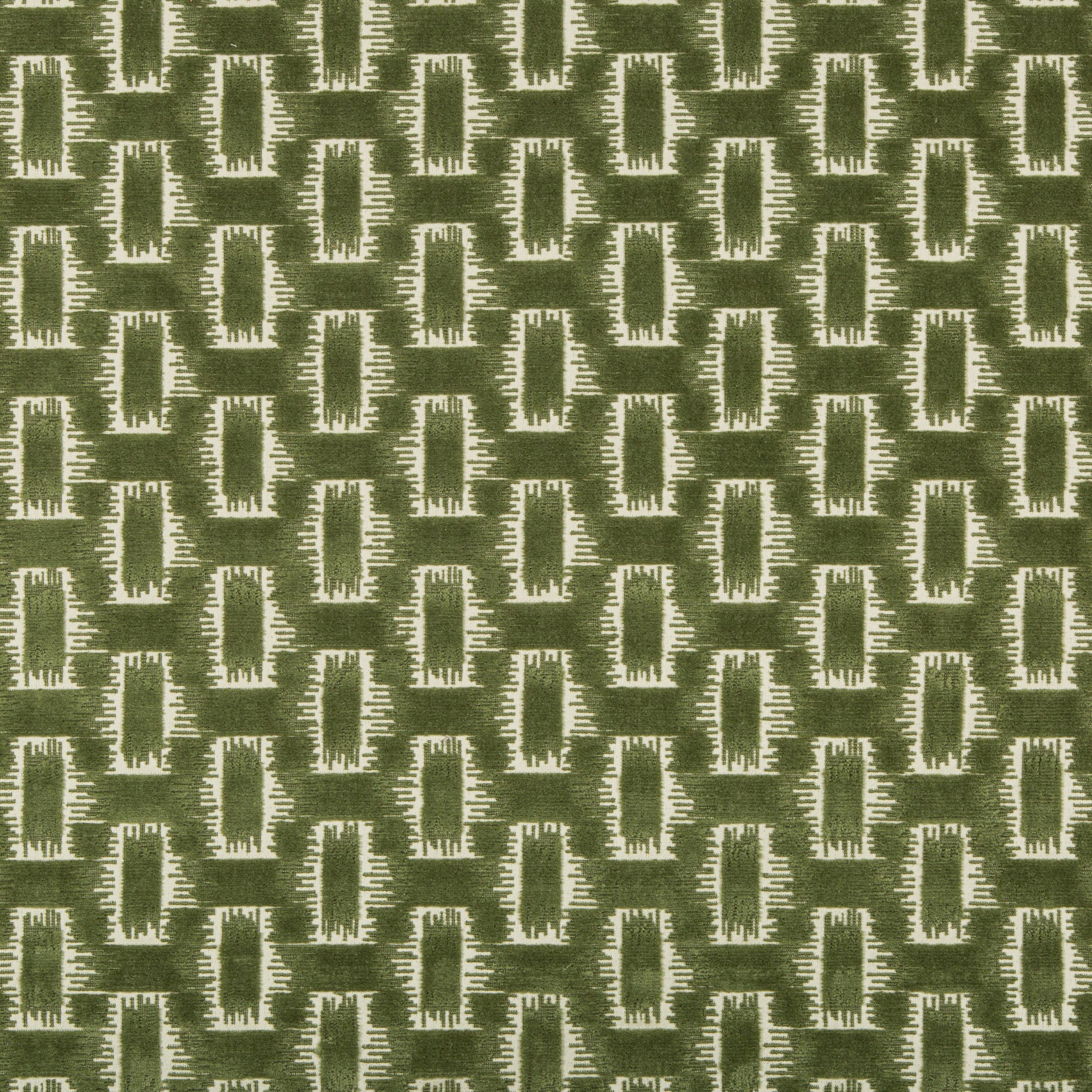 Brunschwig & Fils Chambord Velvet Leaf Upholstery Fabric - Image 2