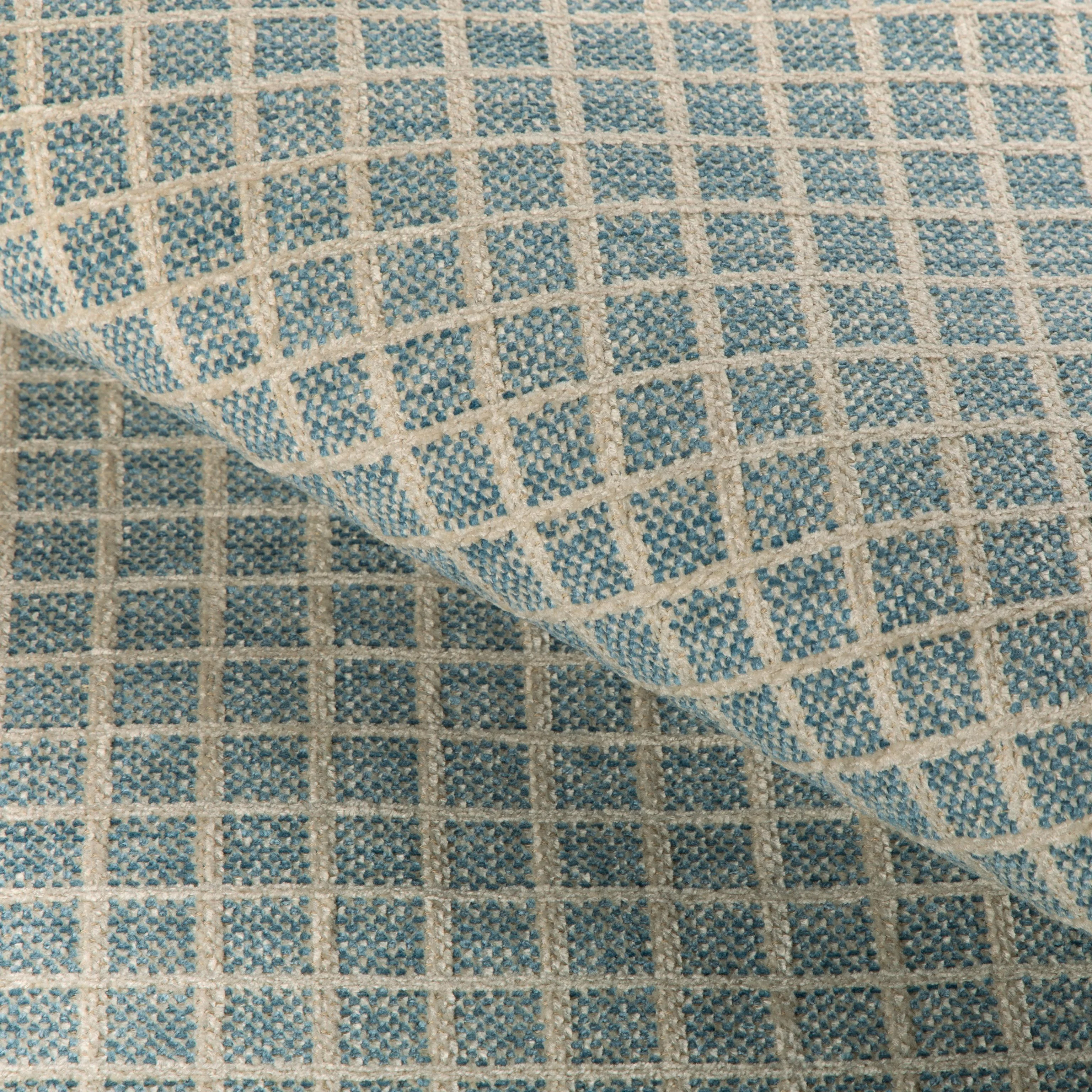 Brunschwig & Fils Chiron Texture Sky Upholstery Fabric - Image 4