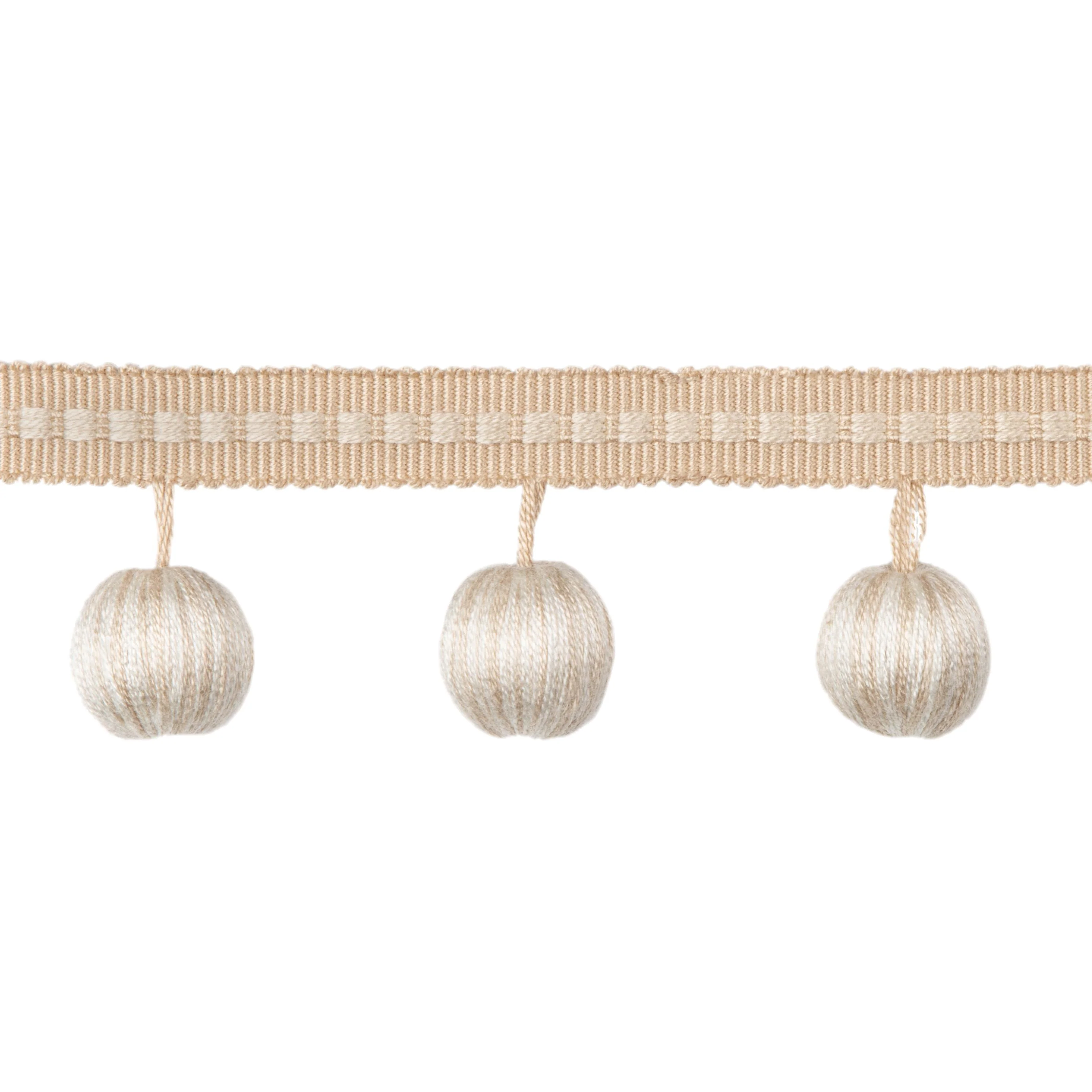Brunschwig & Fils Claude Ball Fringe Beige Trim