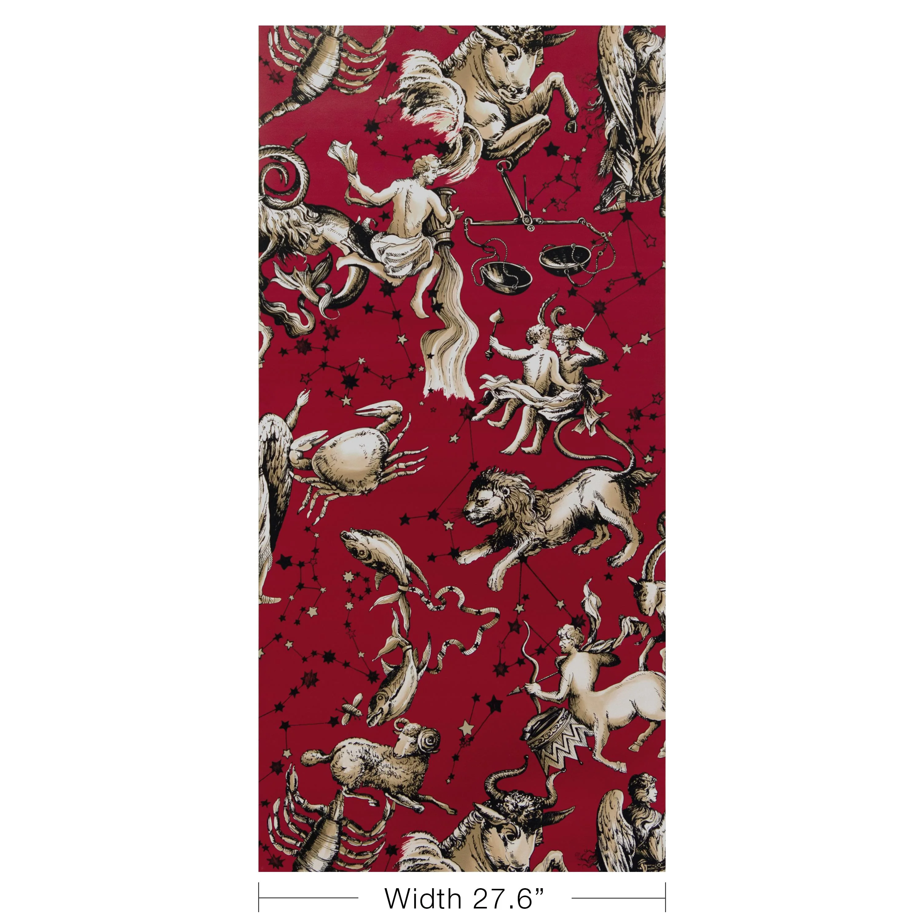 Brunschwig & Fils Cosmique Ruby Wallpaper - Image 5