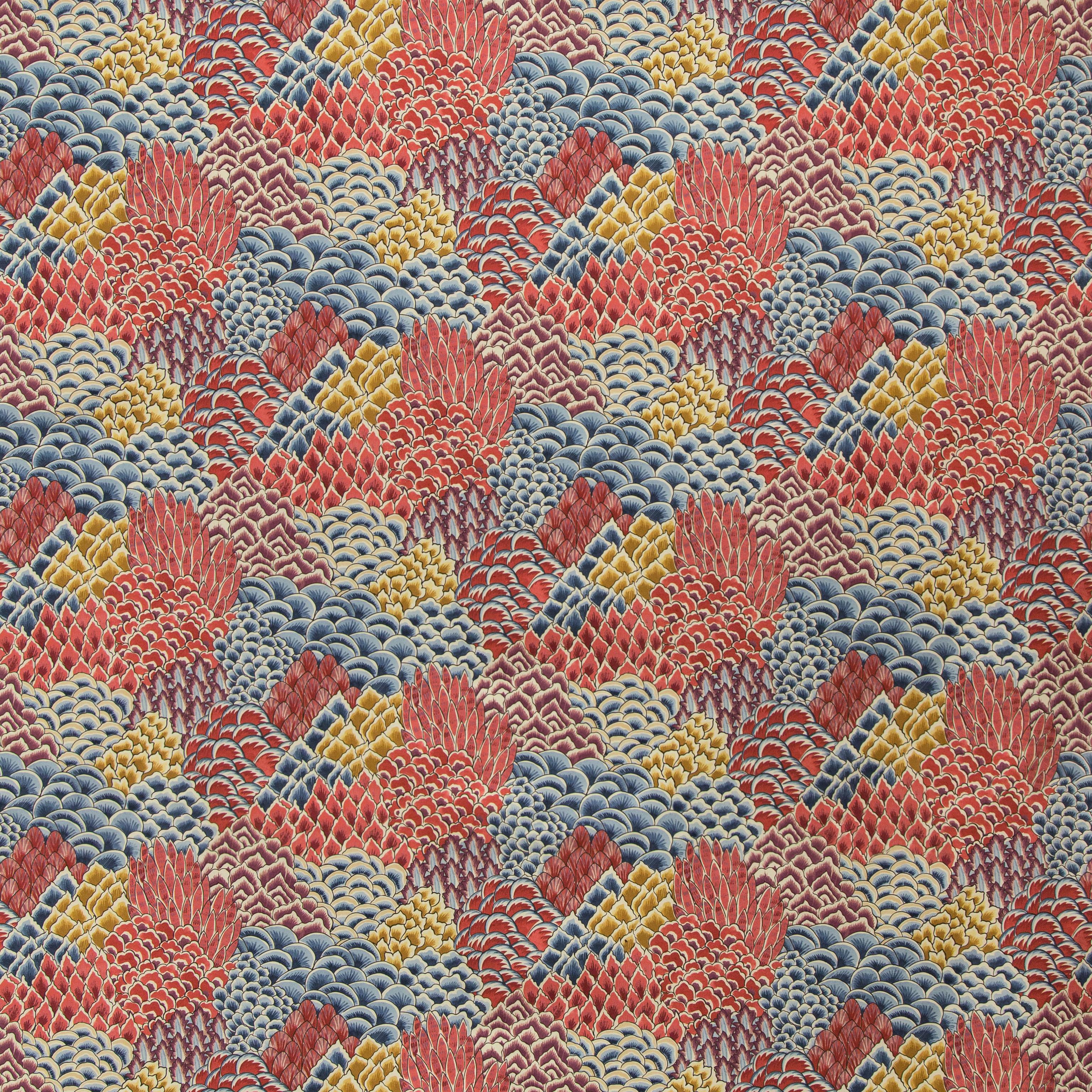 Brunschwig & Fils Katibi Print Multi Fabric - Image 2