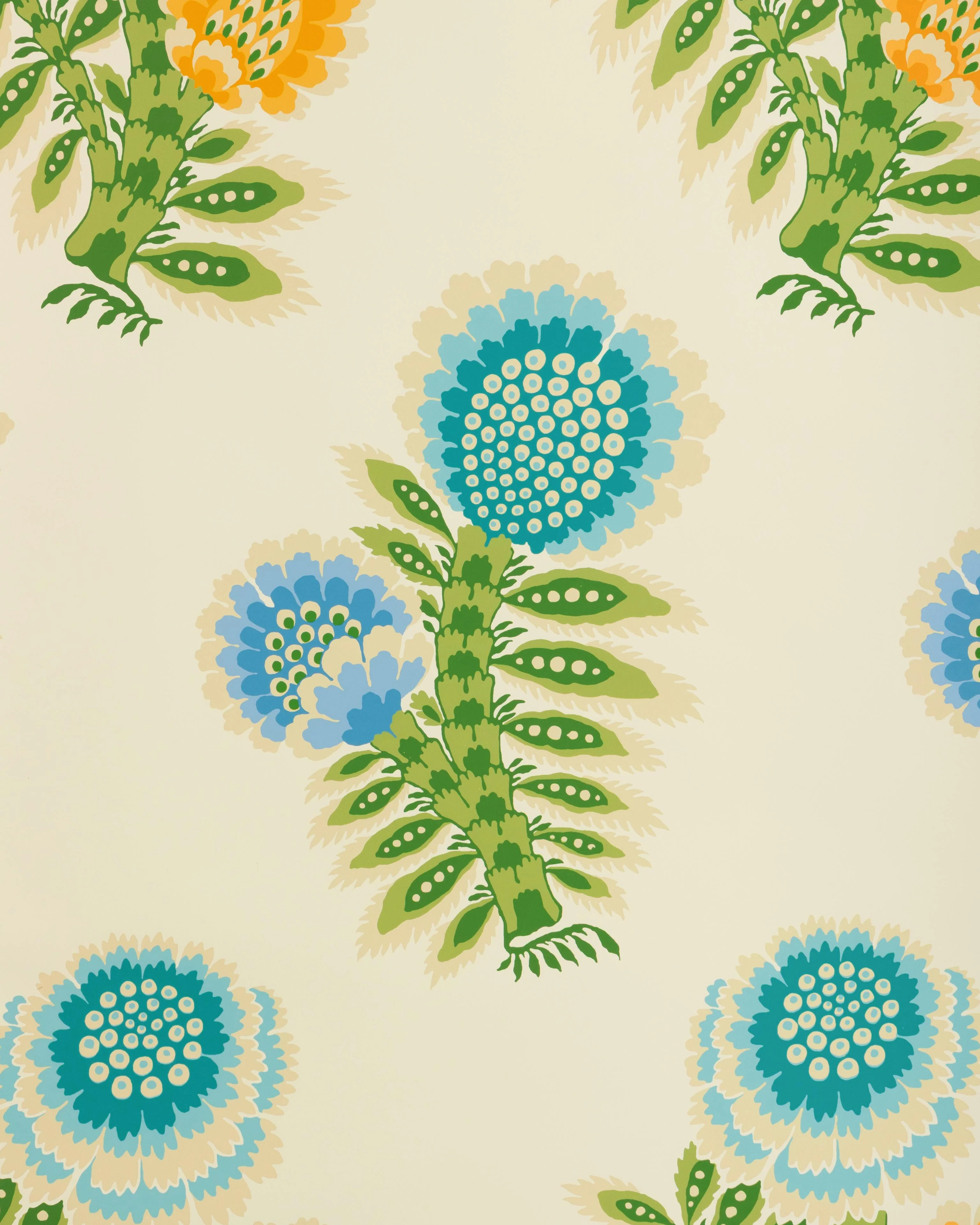 Brunschwig & Fils Kumaly Marine Wallpaper - Image 3