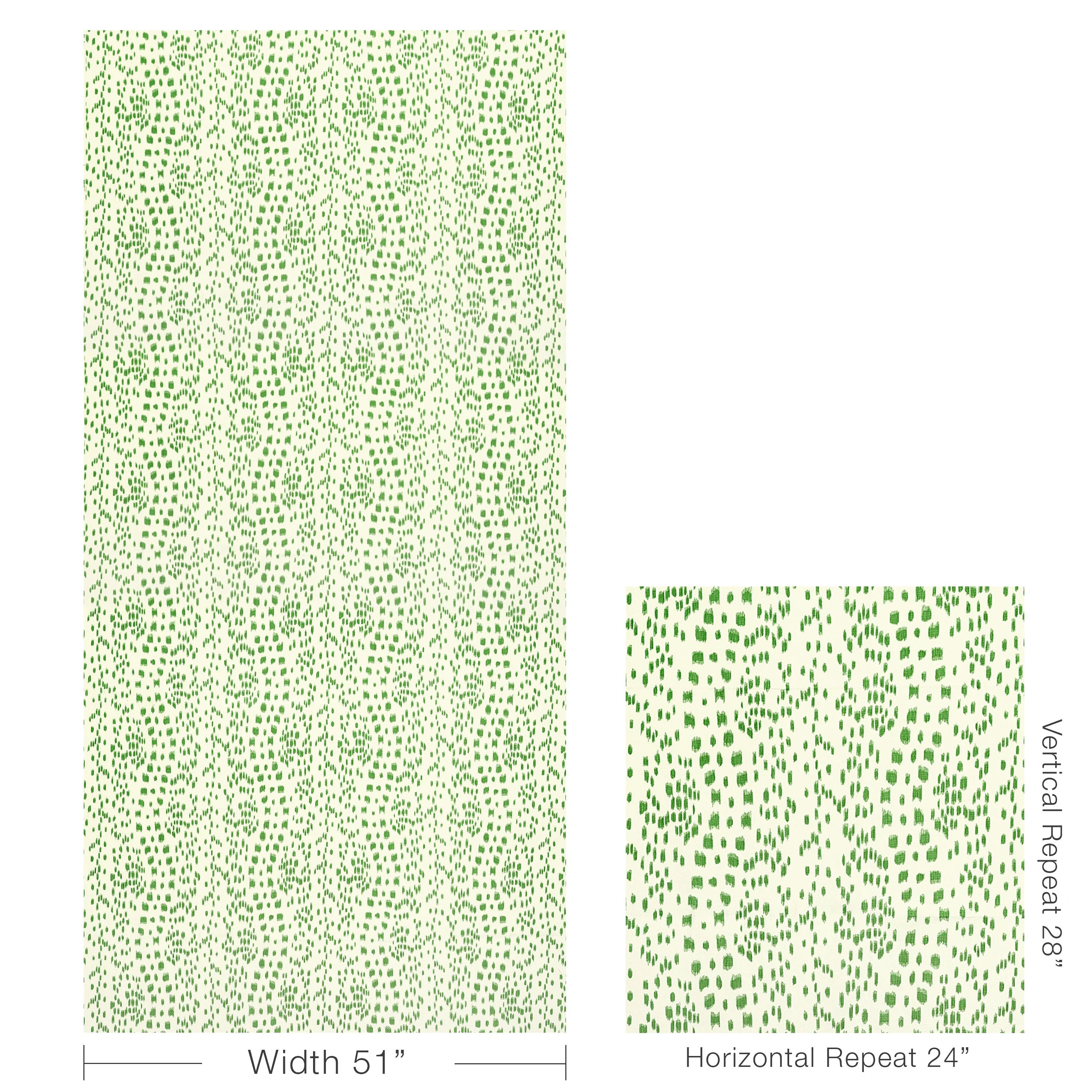 Brunschwig & Fils Les Touches Ii Green Fabric - Image 5
