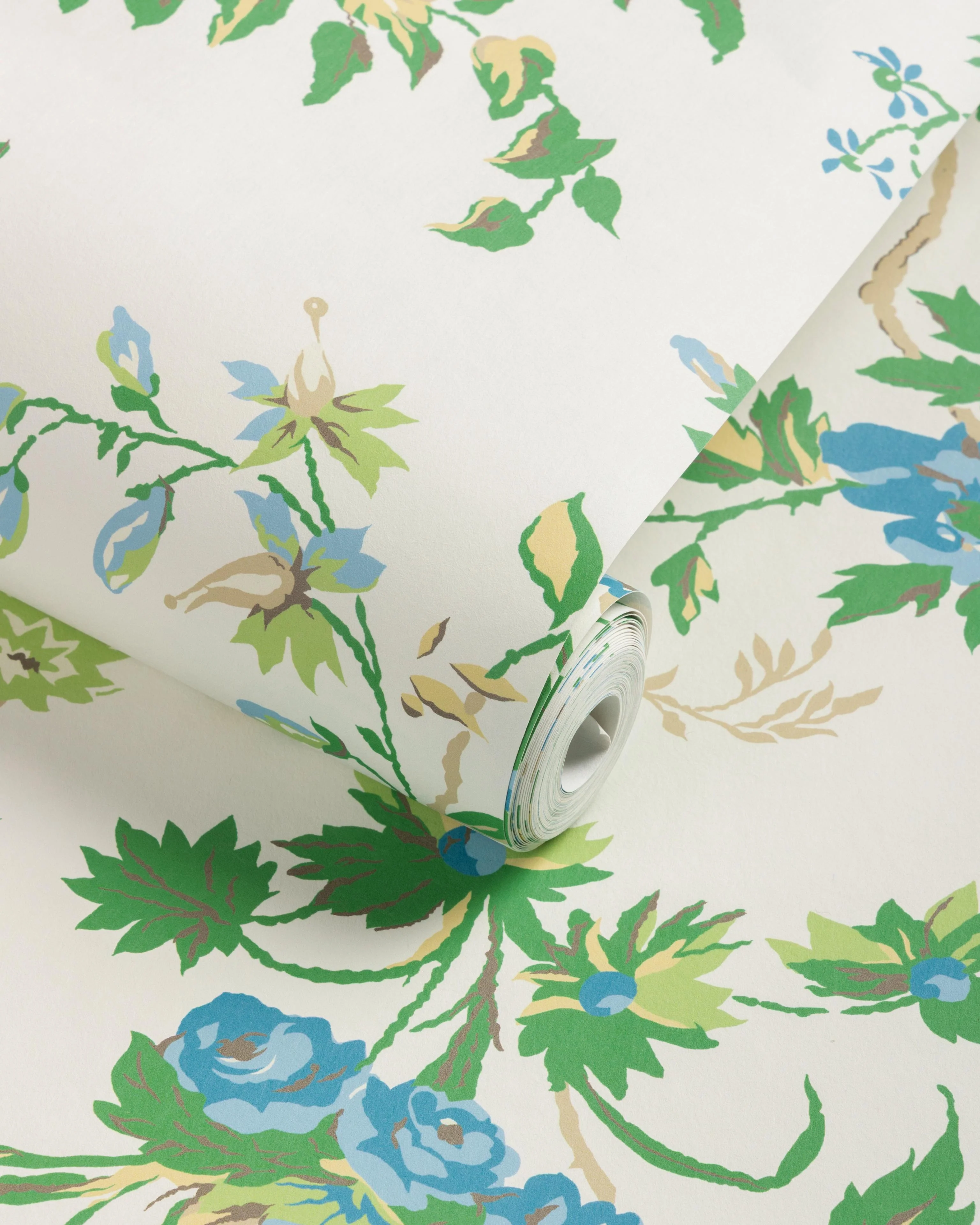 Brunschwig & Fils Locklin Lagoon Wallpaper - Image 4