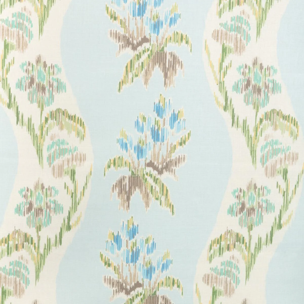 Brunschwig & Fils Loring Print Pool Fabric