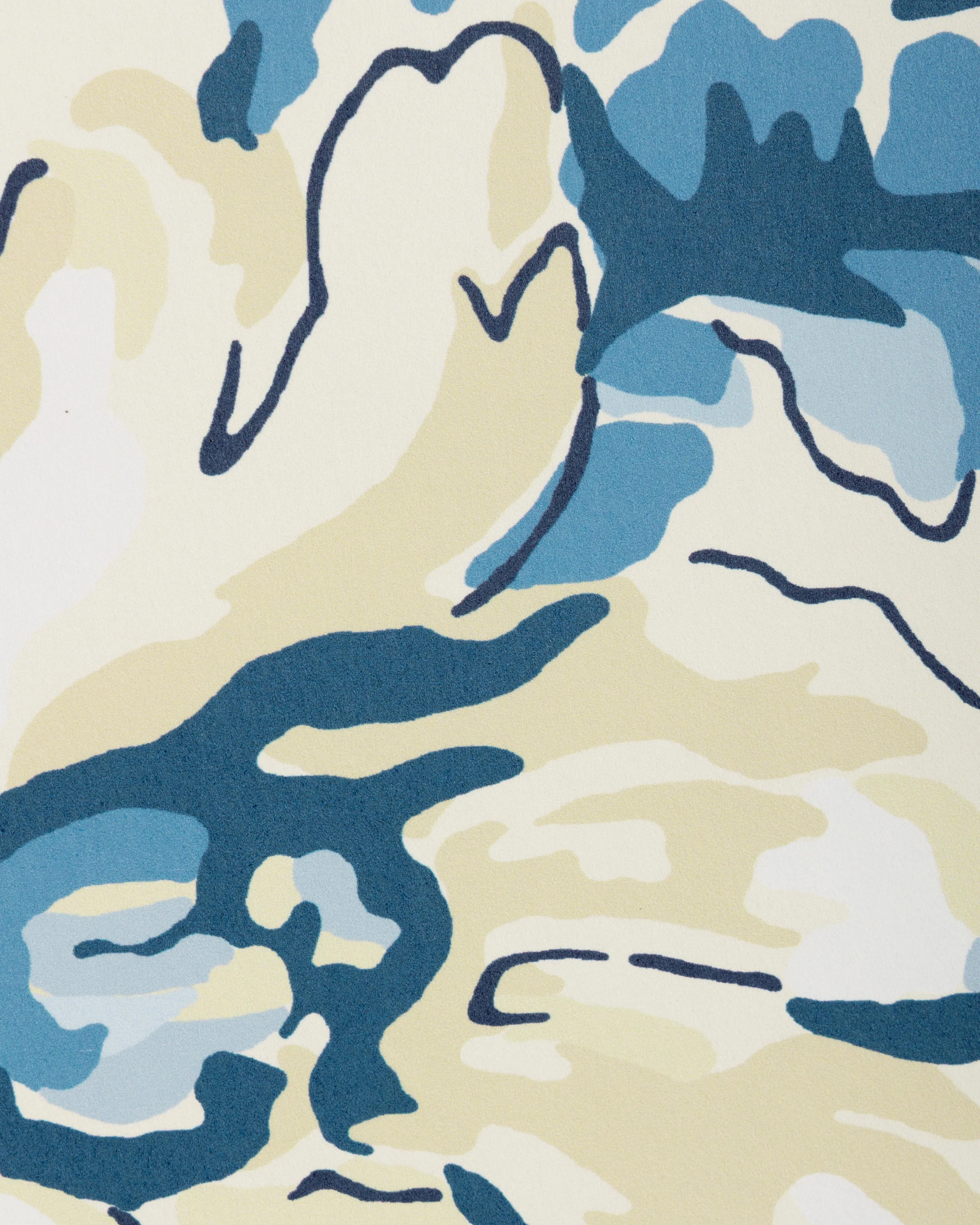 Brunschwig & Fils Maintenon Blue Wallpaper - Image 4