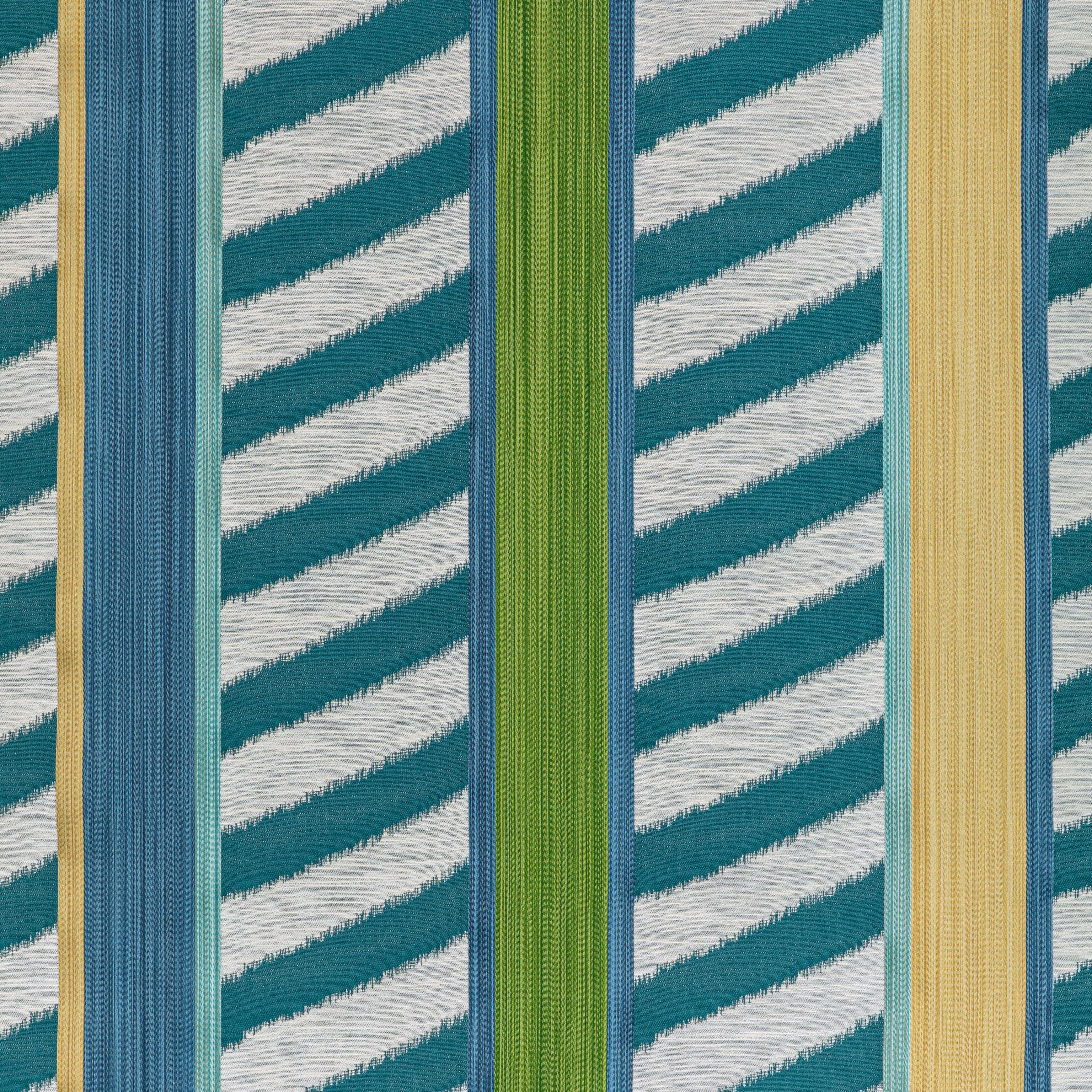 Brunschwig & Fils Mnemba Woven Teal Fabric - Image 2