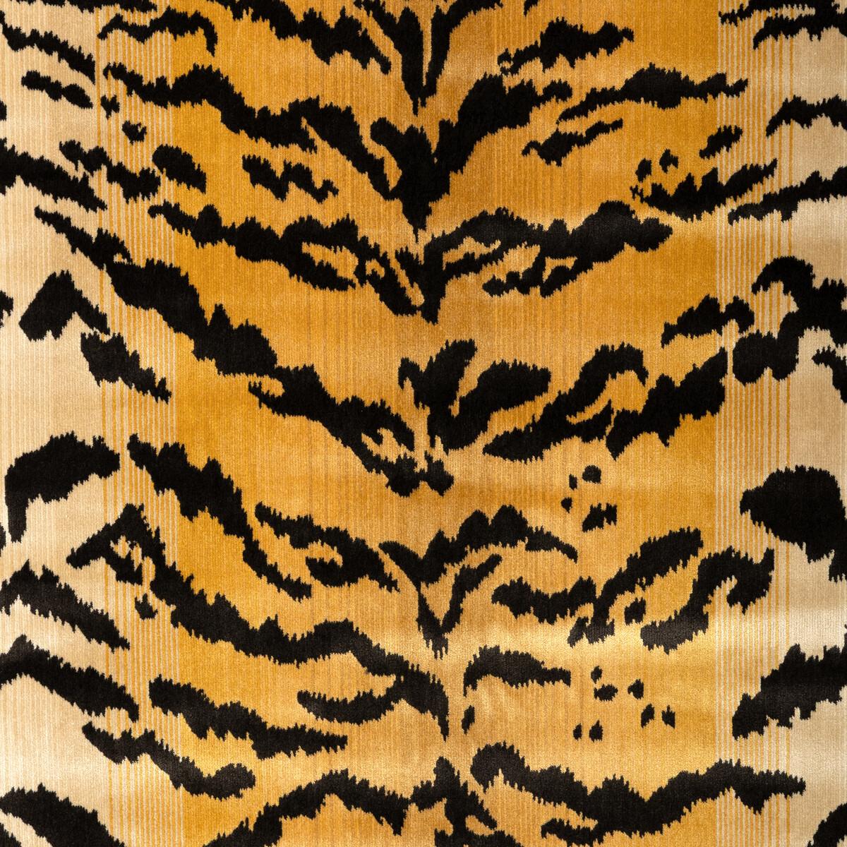 Brunschwig & Fils New Tiger Velvet Natural Upholstery Fabric