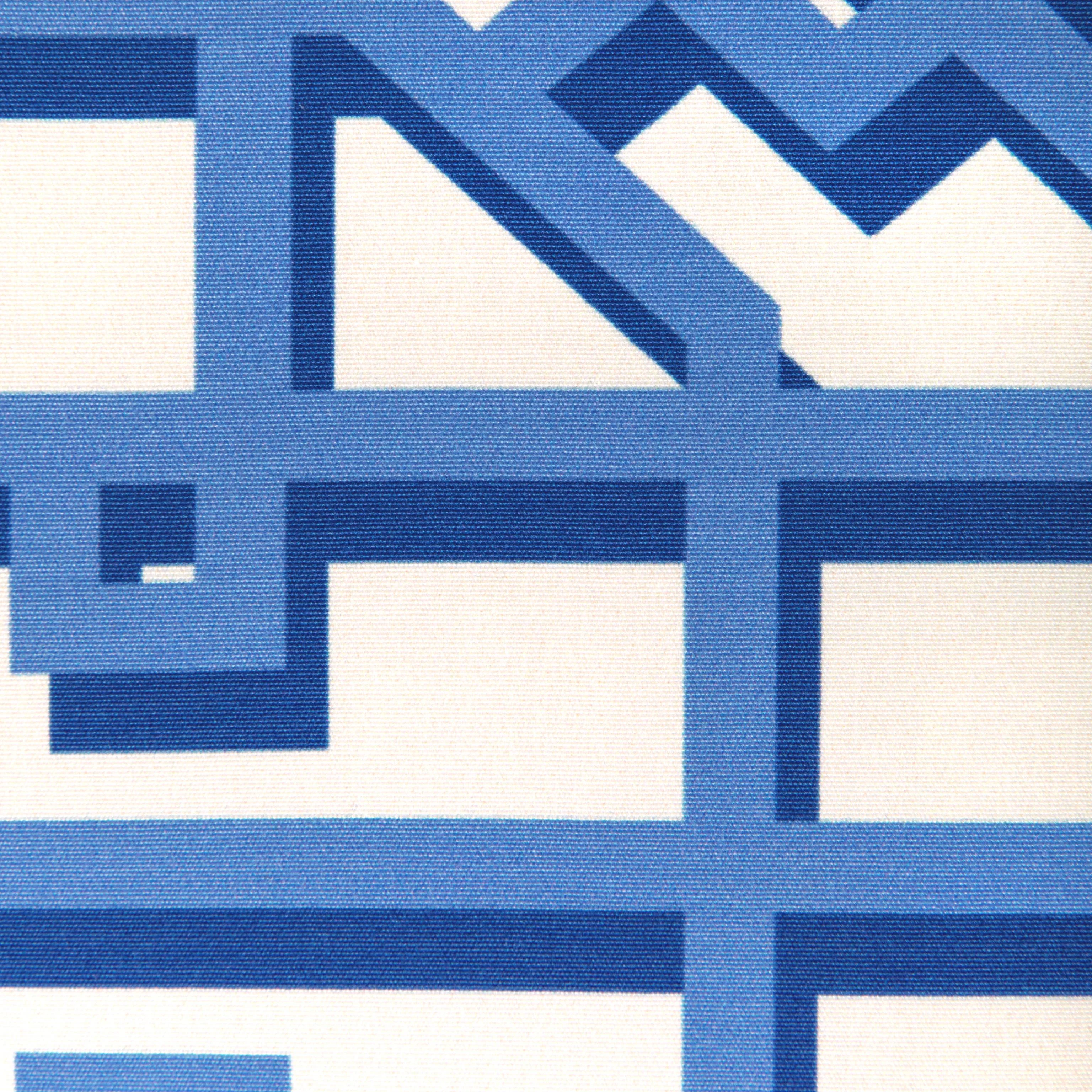 Brunschwig & Fils Pavilion Trellis Delft Fabric - Image 3