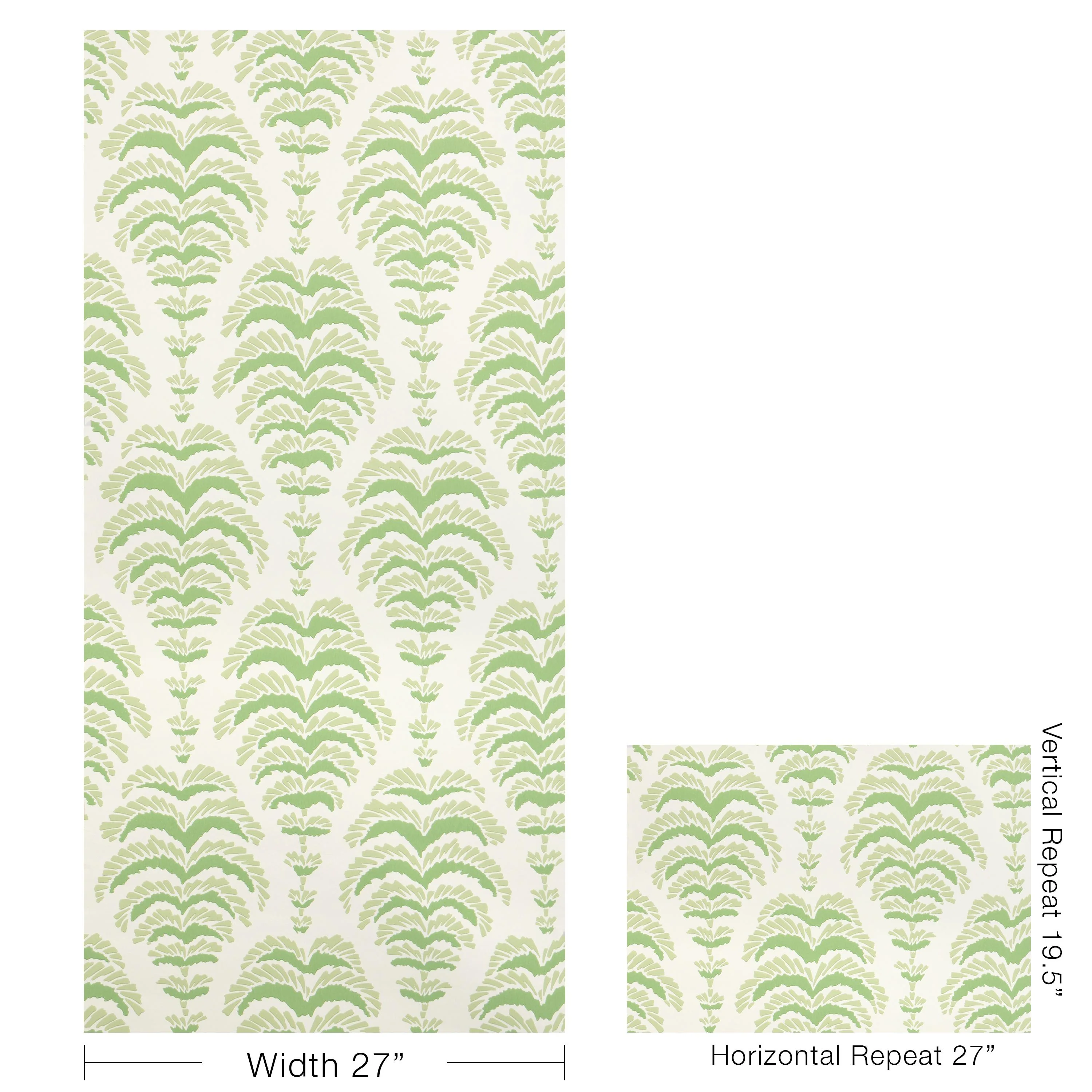 Brunschwig & Fils Ponchette Leaf Wallpaper - Image 5