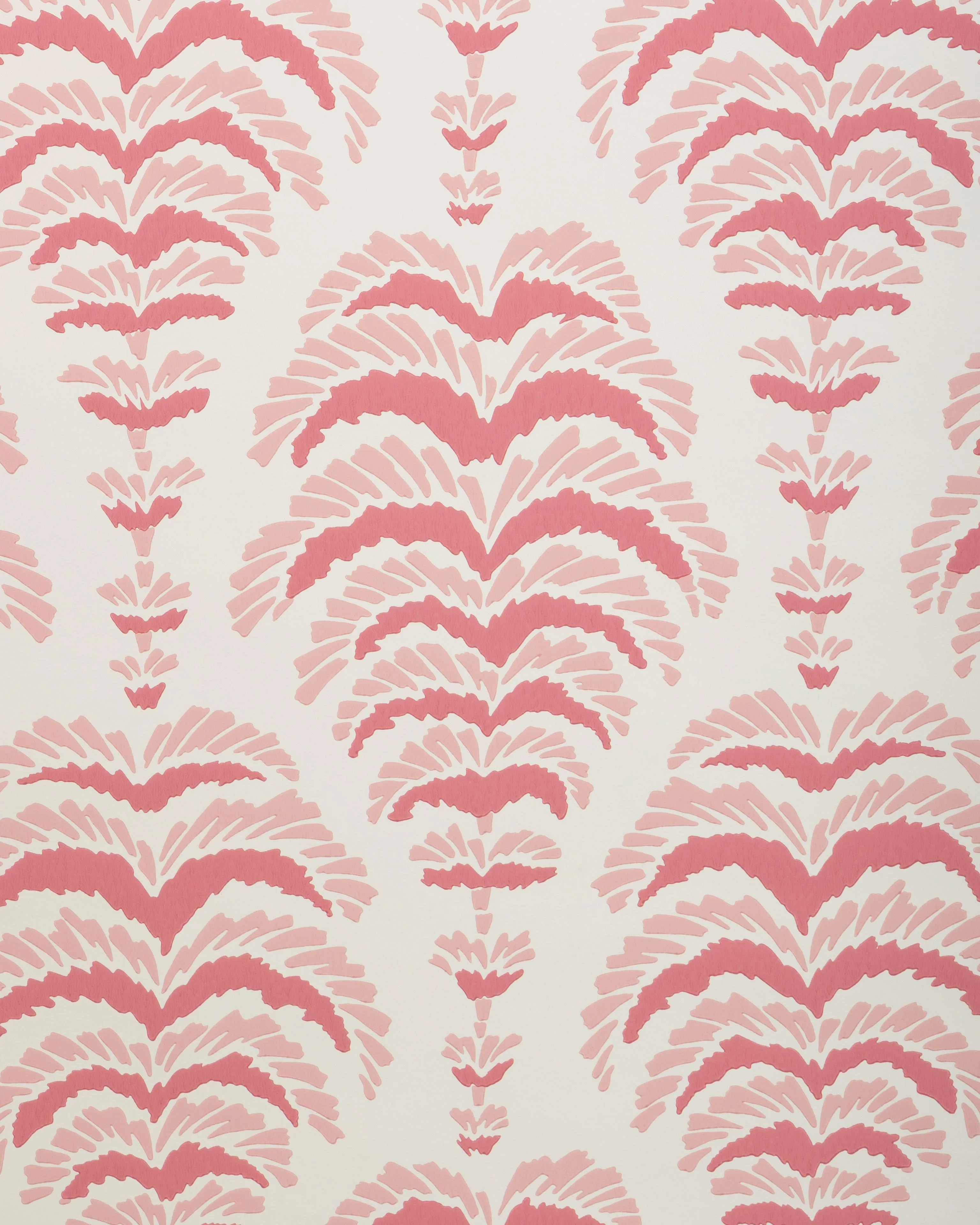 Brunschwig & Fils Ponchette Pink Wallpaper - Image 2