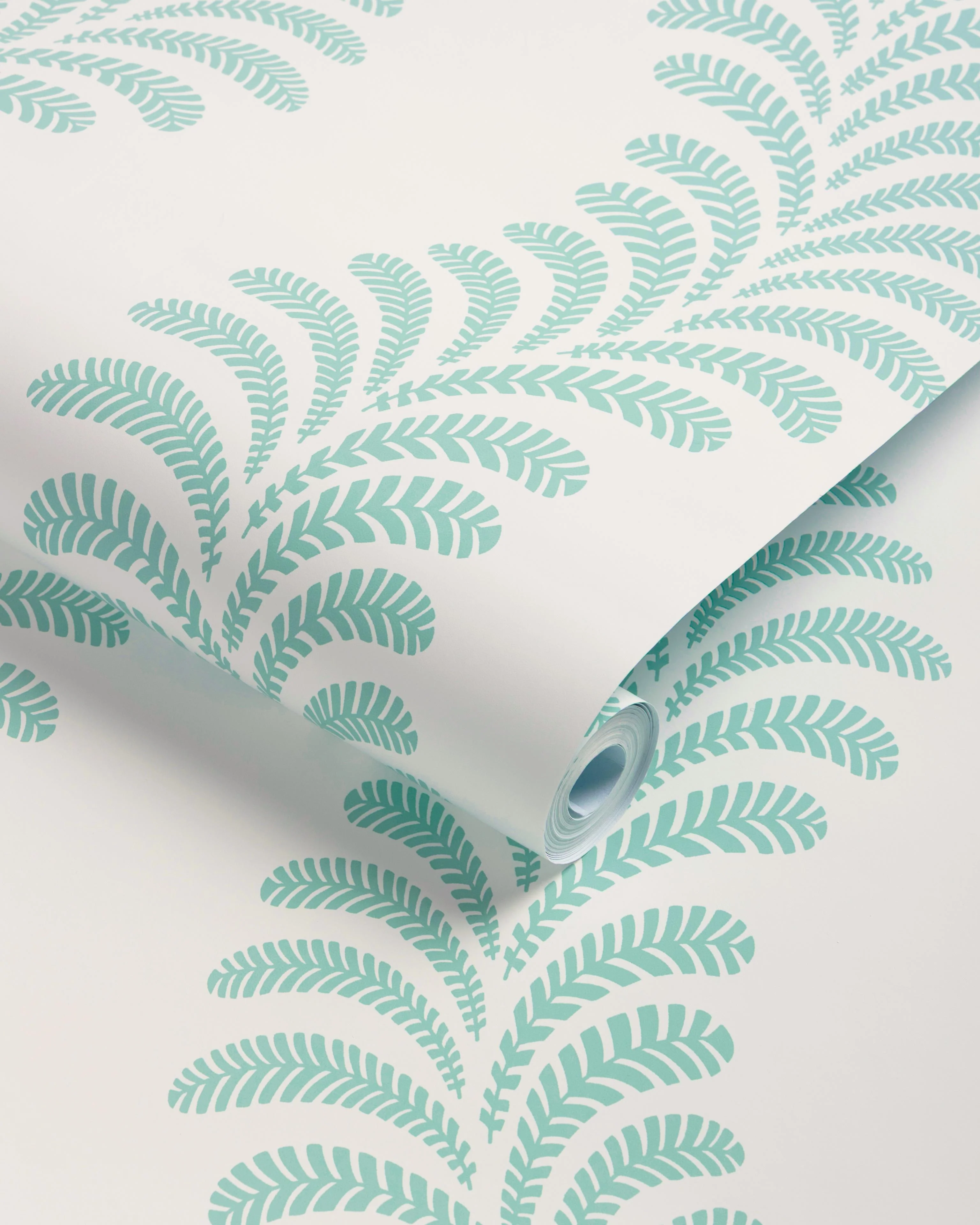 Brunschwig & Fils Vezere Aqua Wallpaper - Image 5