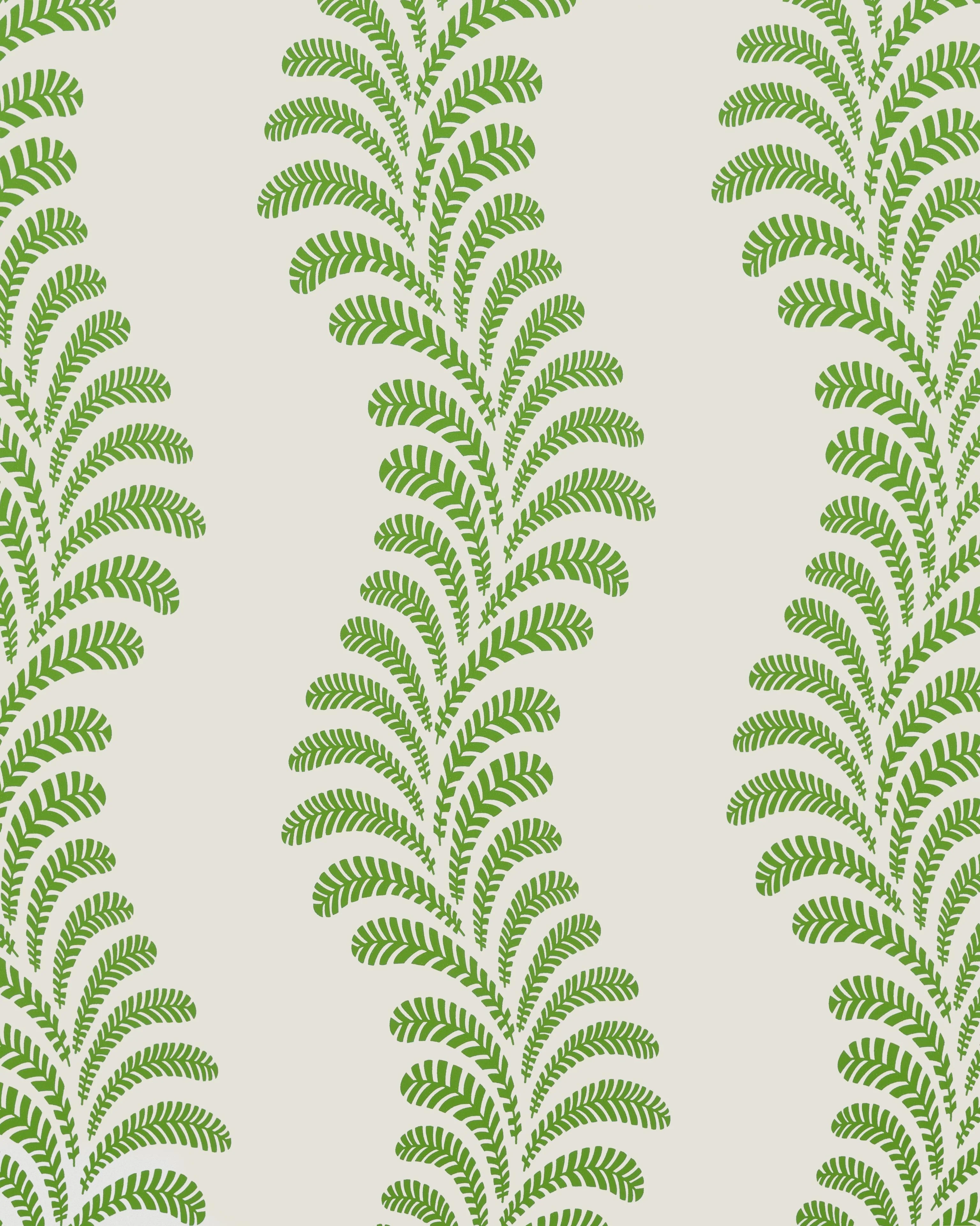 Brunschwig & Fils Vezere Green Wallpaper