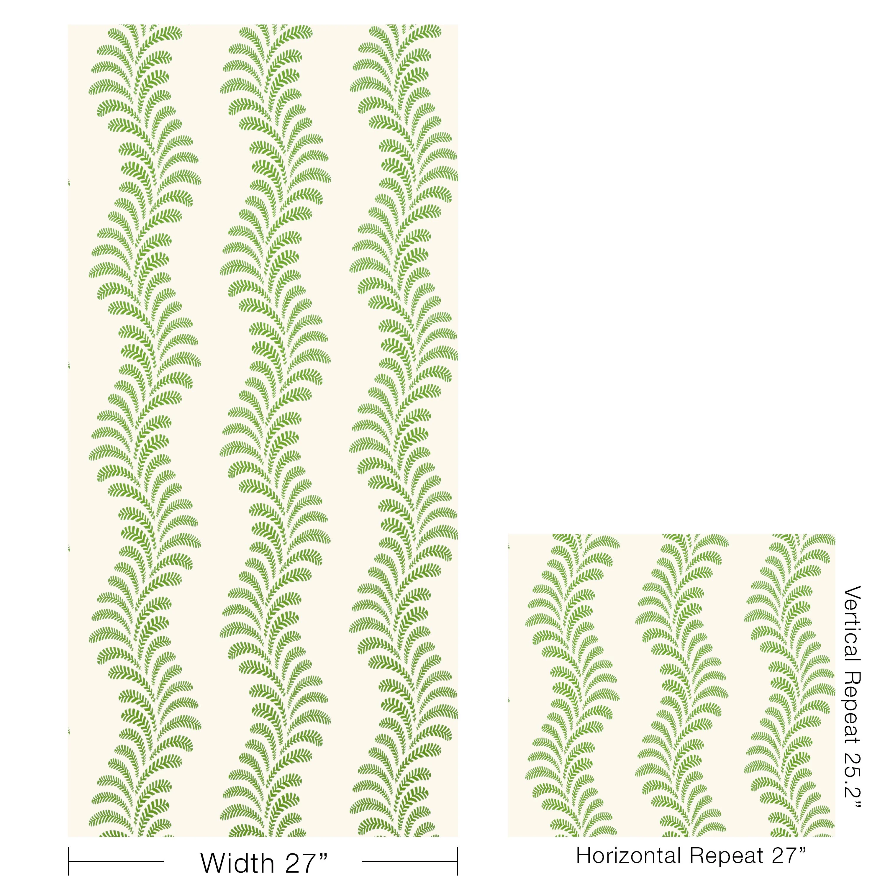 Brunschwig & Fils Vezere Green Wallpaper - Image 6
