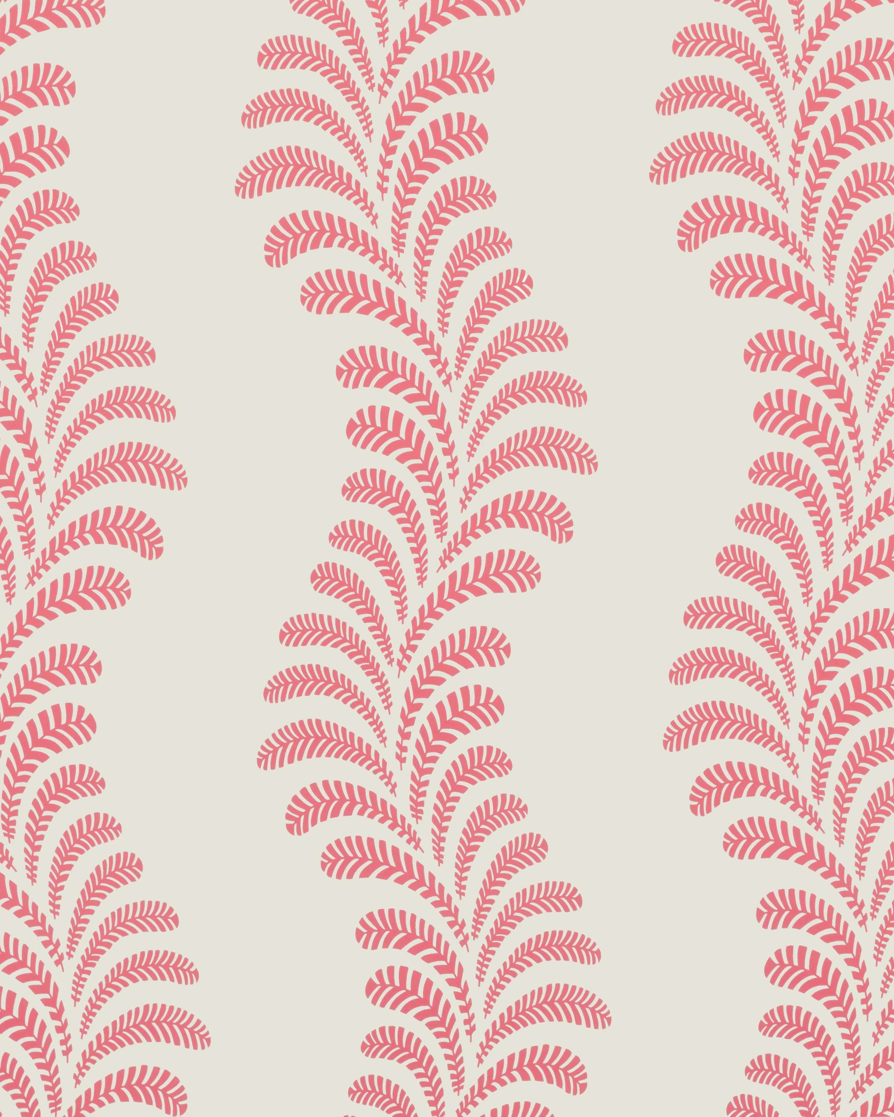 Brunschwig & Fils Vezere Pink Wallpaper