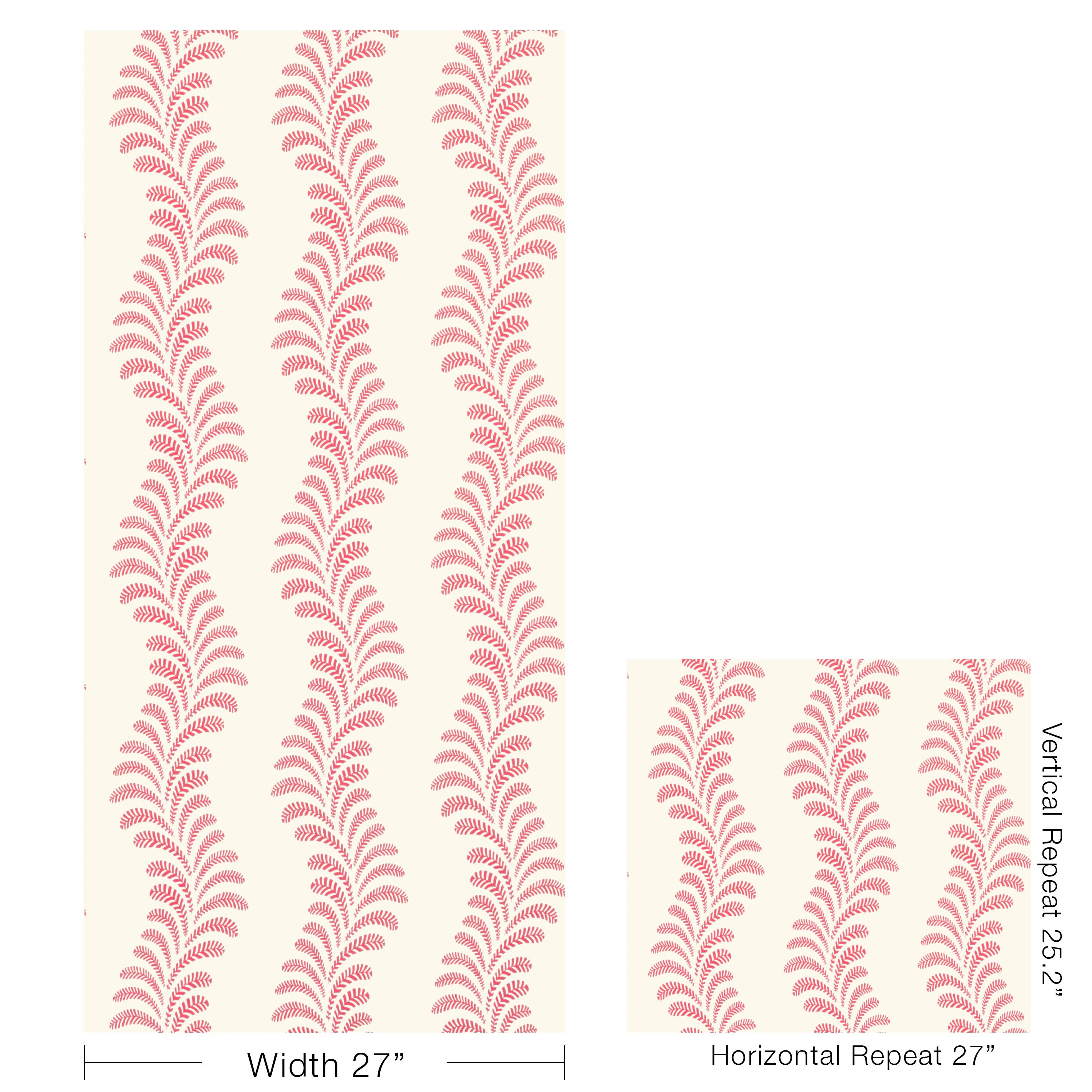 Brunschwig & Fils Vezere Pink Wallpaper - Image 6