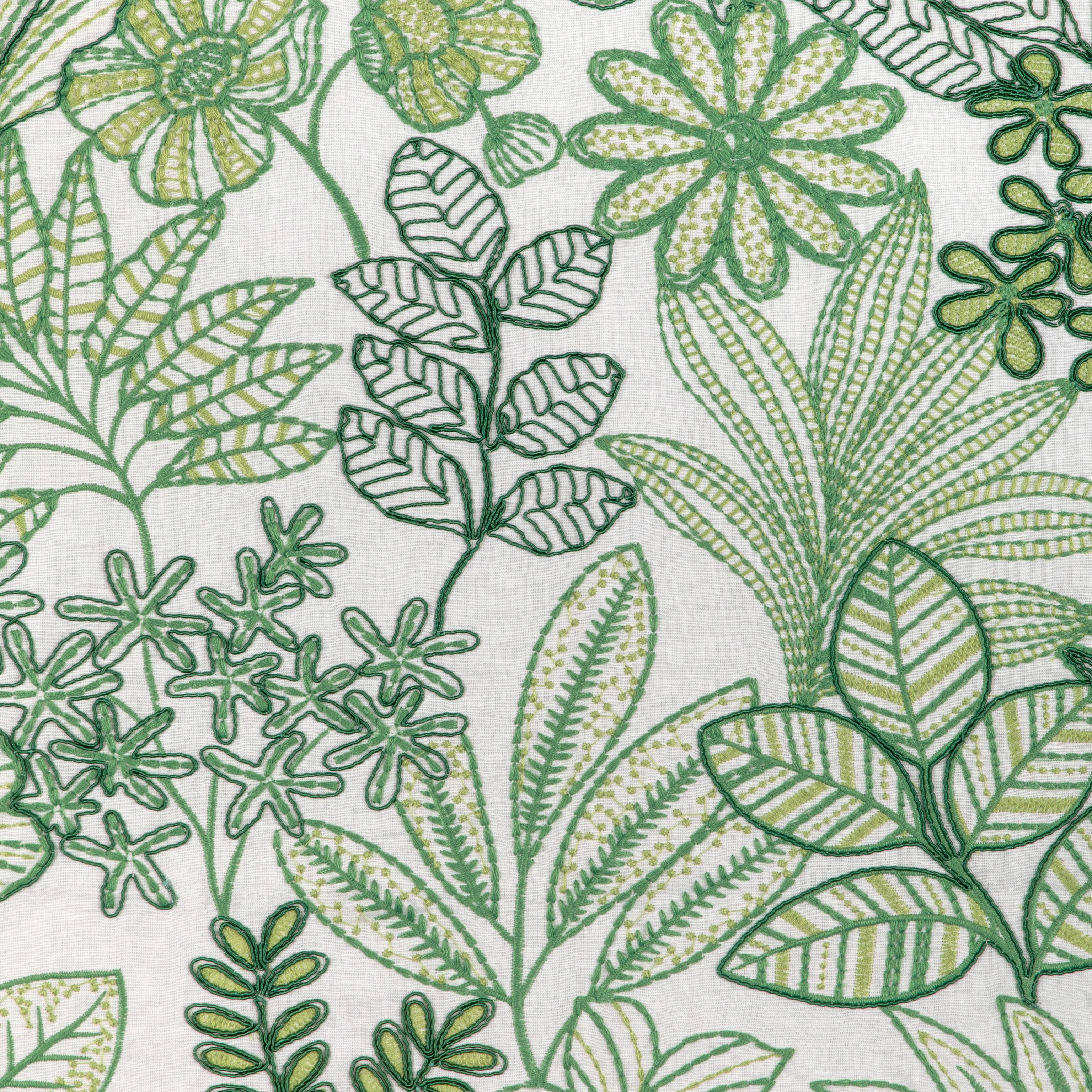 Brunschwig & Fils Woodruff Emb Leaf Drapery Fabric - Image 2