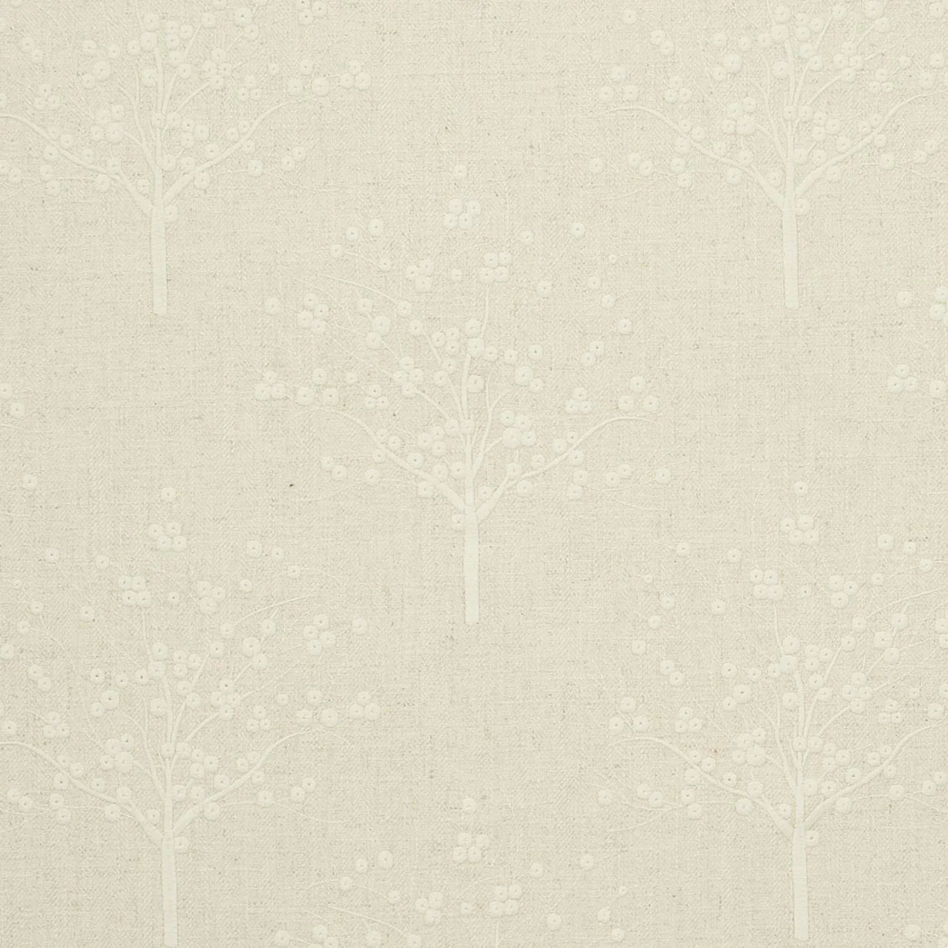 Clarke & Clarke Bowood Natural Drapery Fabric