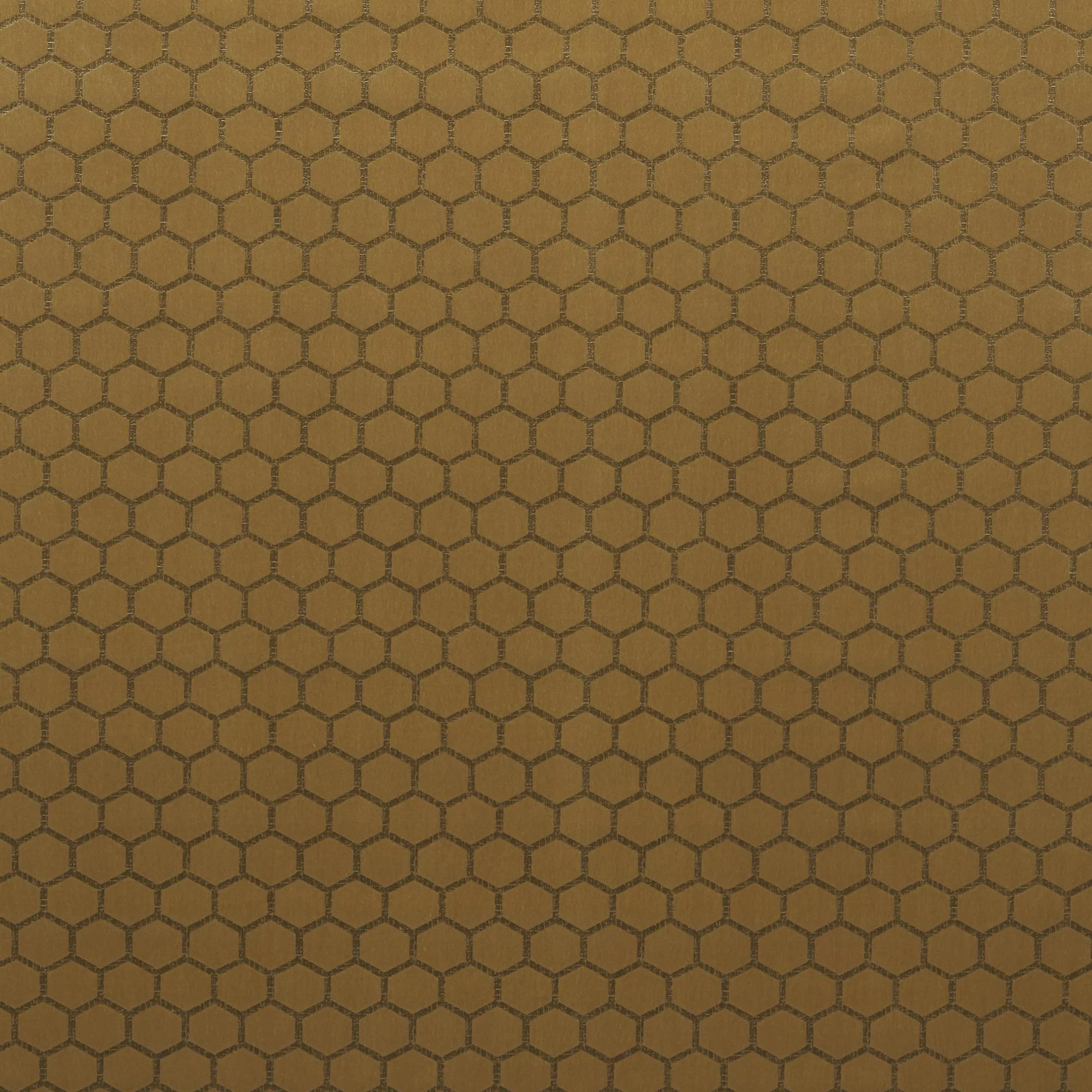 Clarke & Clarke Hexa Gold Upholstery Fabric - Image 2