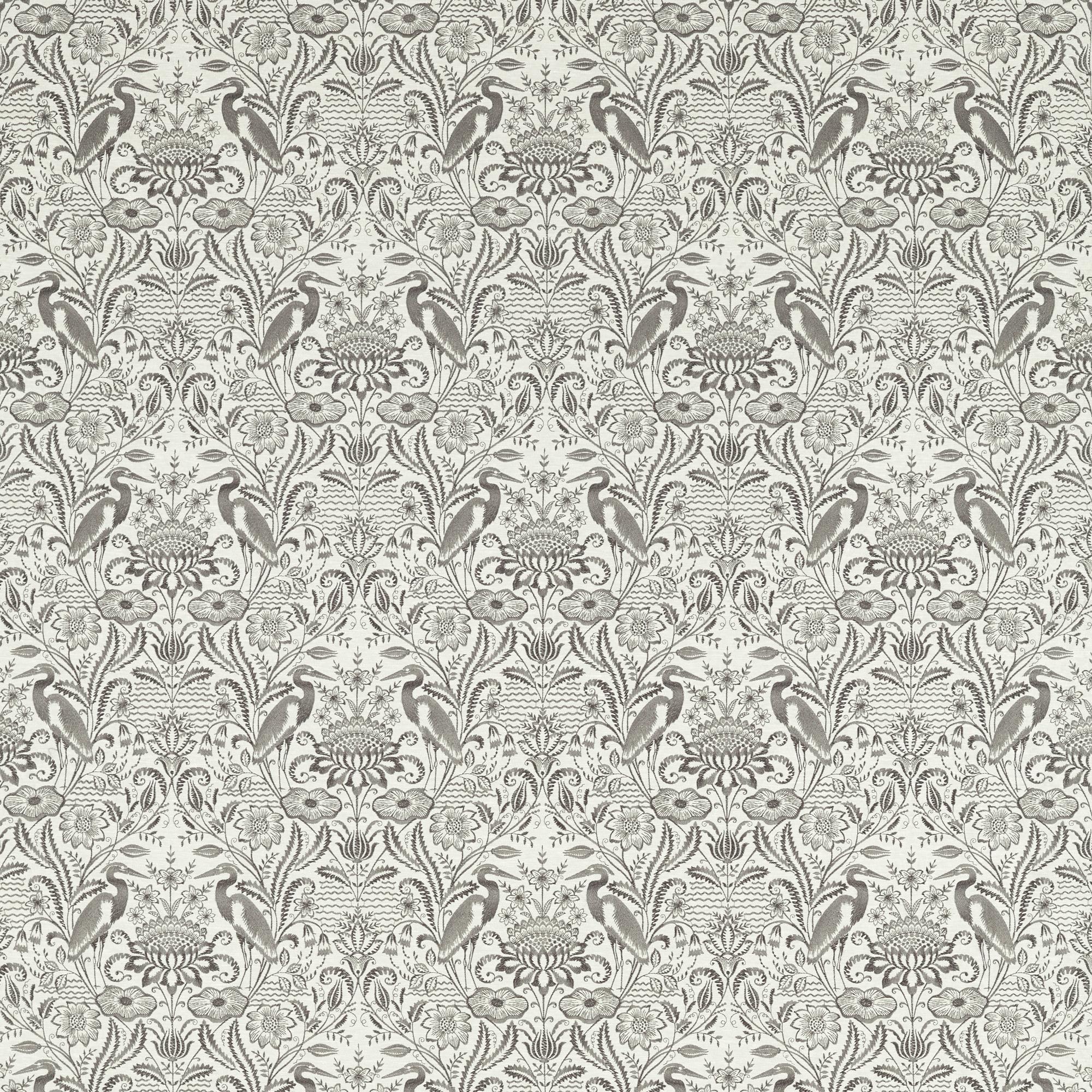 Clarke & Clarke Nakuru Charcoal/Linen Drapery Fabric
