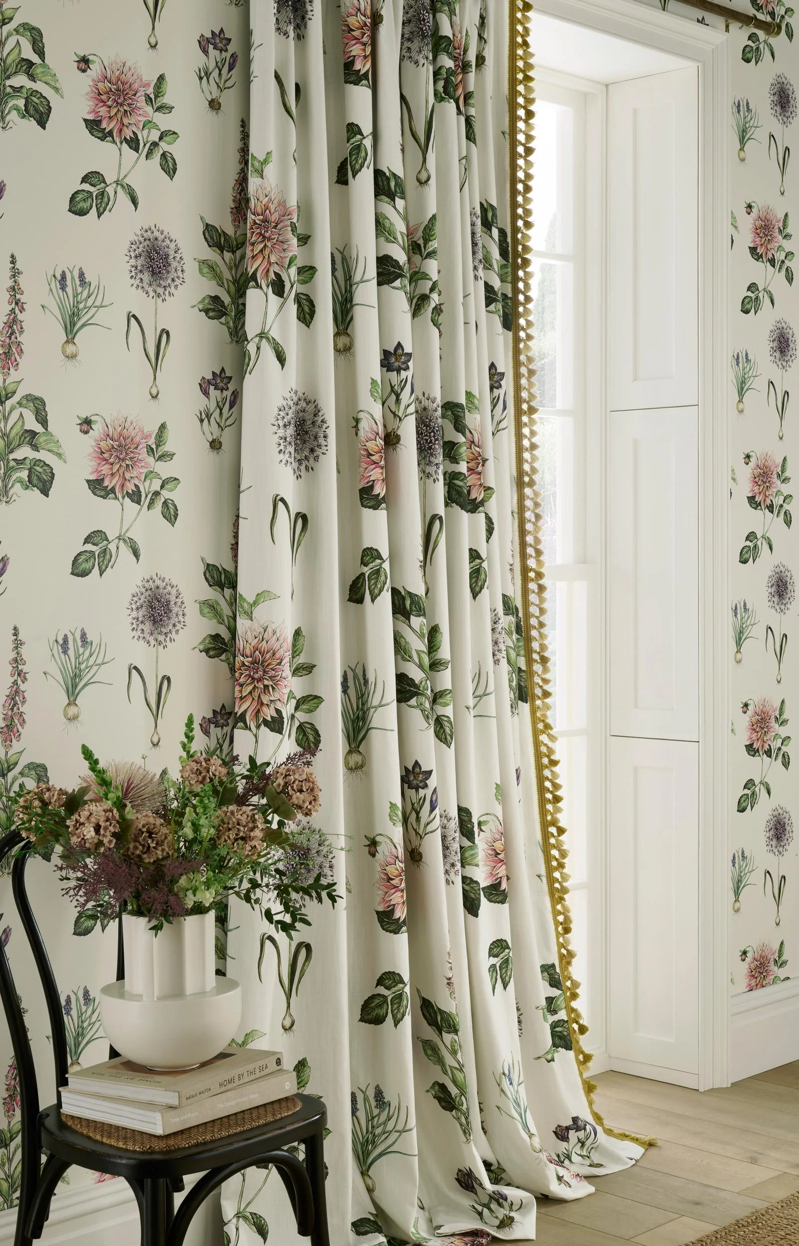 Clarke & Clarke Roseraie Summer Fabric - Image 5