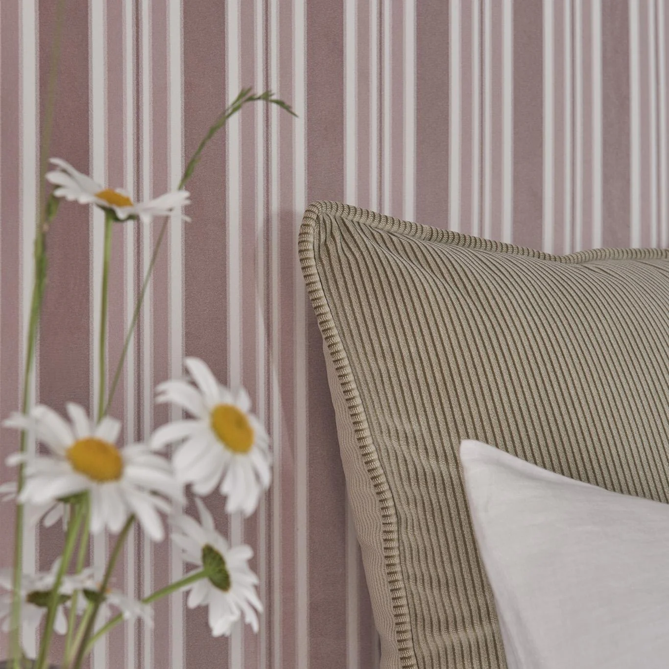 Clarke & Clarke Wilmott Blush Upholstery Fabric - Image 4