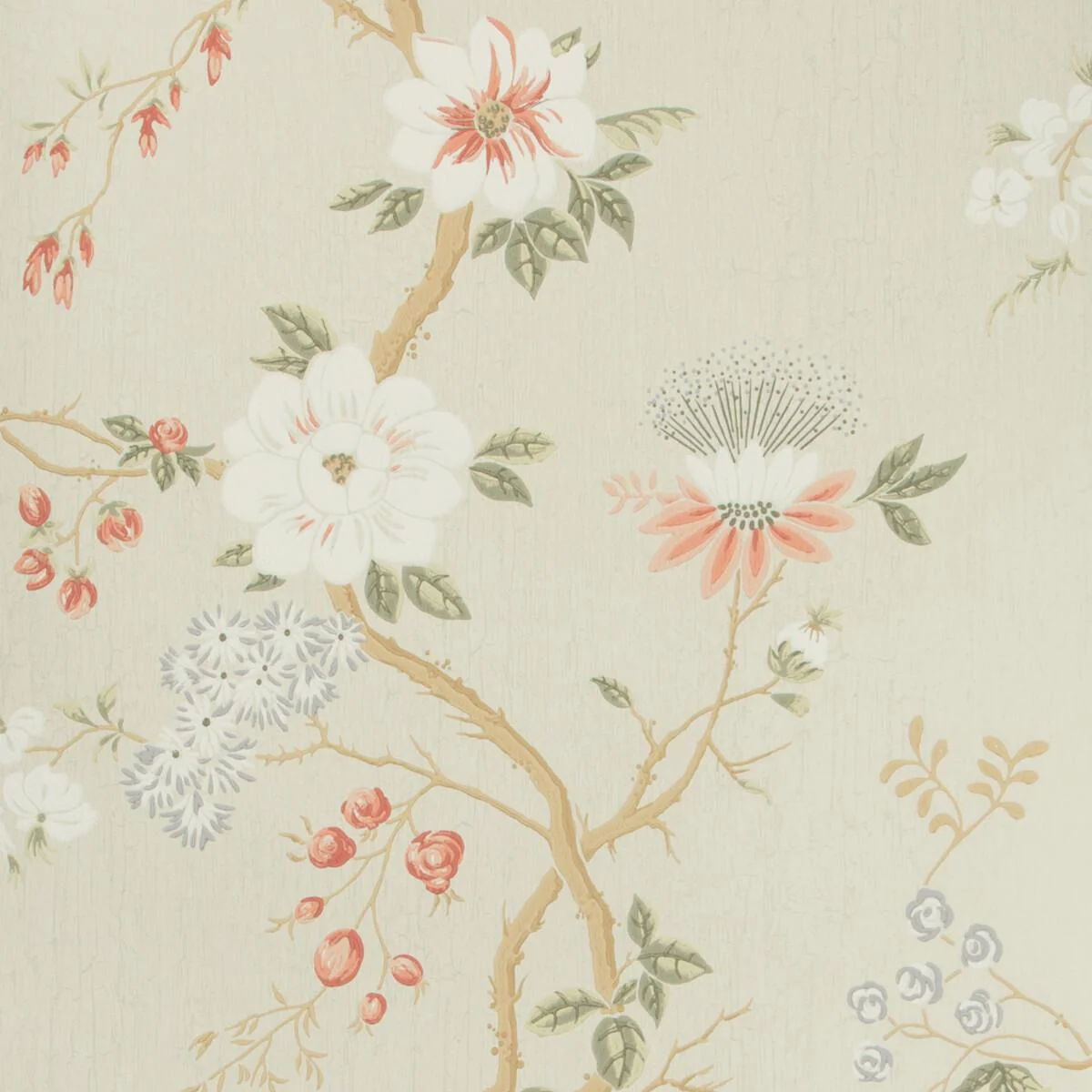 Cole & Son Camellia Coral/D Egg/Ednil Wallpaper - Image 4