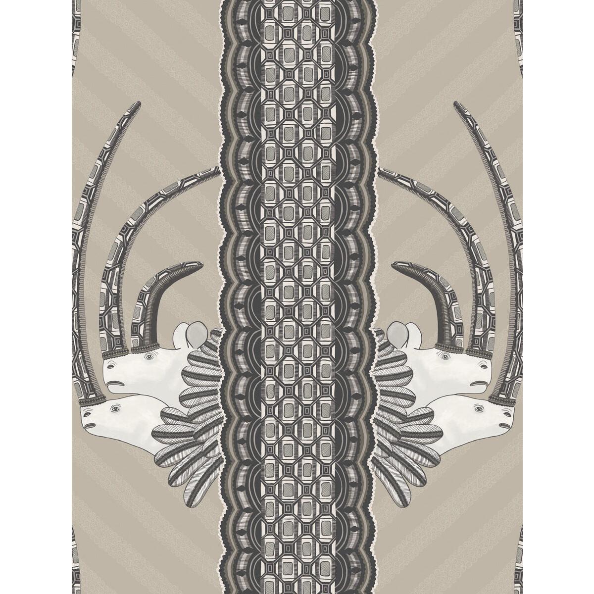 Cole & Son Jabu Linen & Black Wallpaper - Image 4