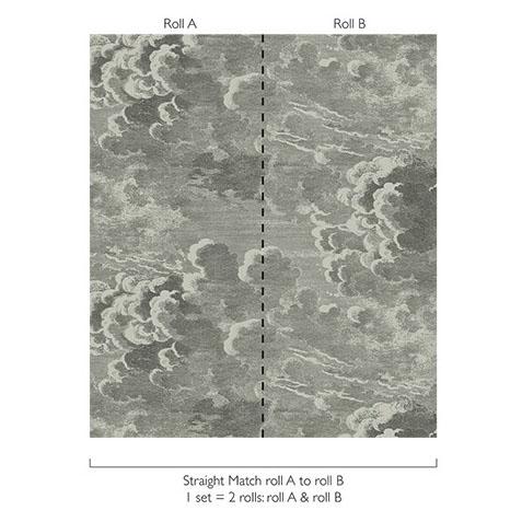 Cole & Son Nuvolette Pearl Wallpaper - Image 3