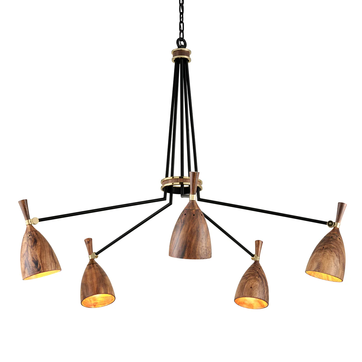 Corbett Lighting Utopia Soft Black 52.75W X 41H Chandelier