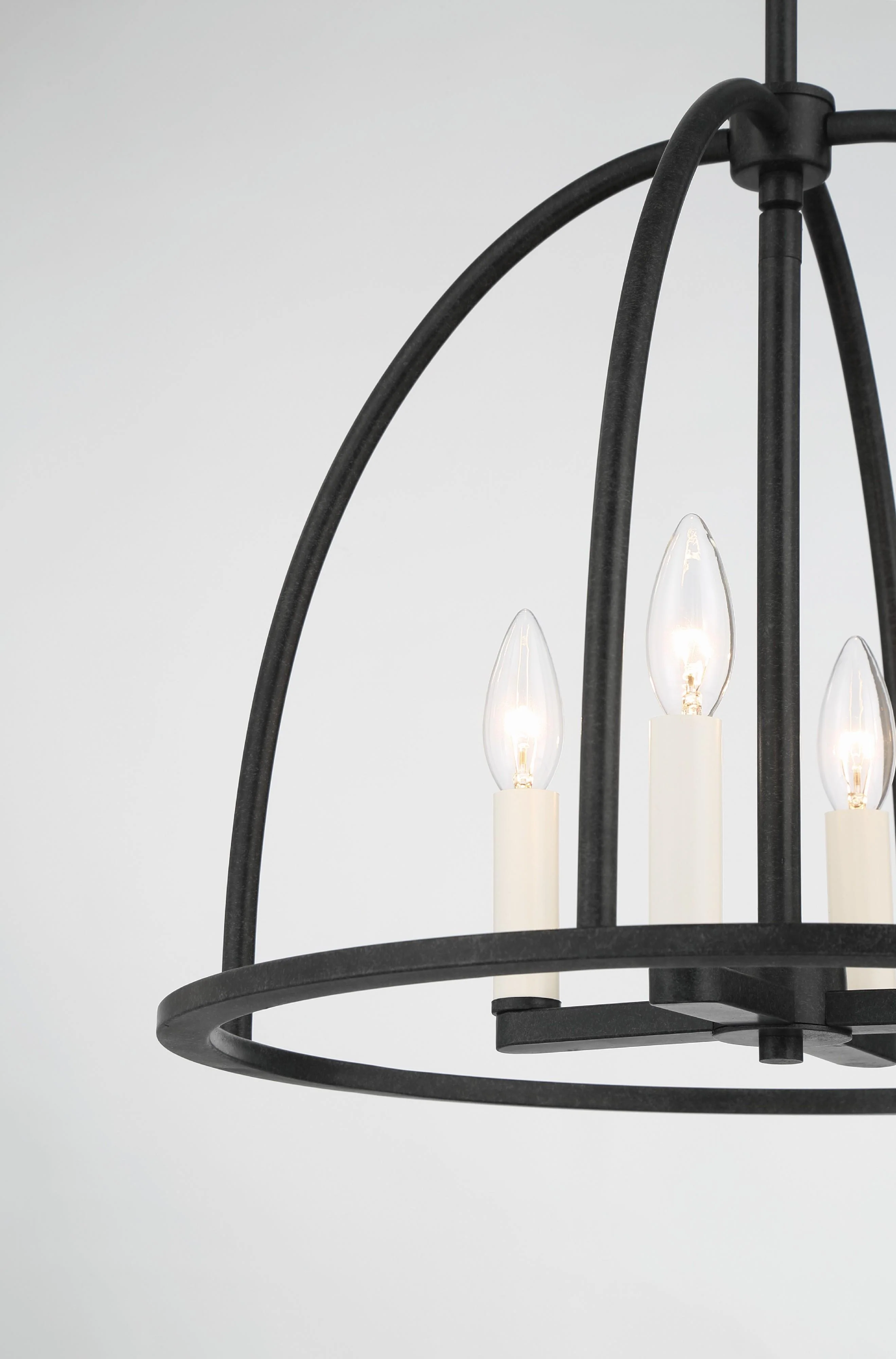 Crystorama Abbott 18.25'' Black Chandelier - Image 2